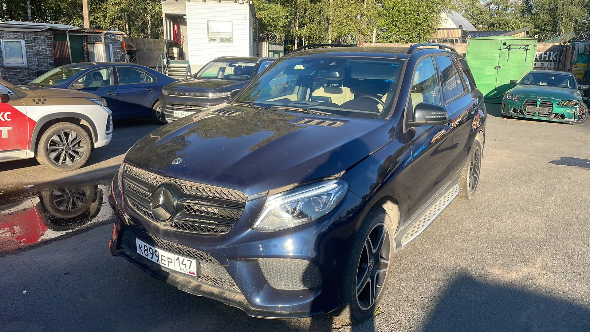 Mercedes-Benz GLE,  93 391 км, 2017 года в лизинг