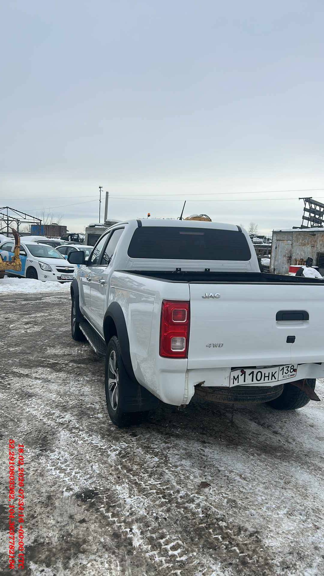 JAC T8,  97 351 км, 2023 года в лизинг