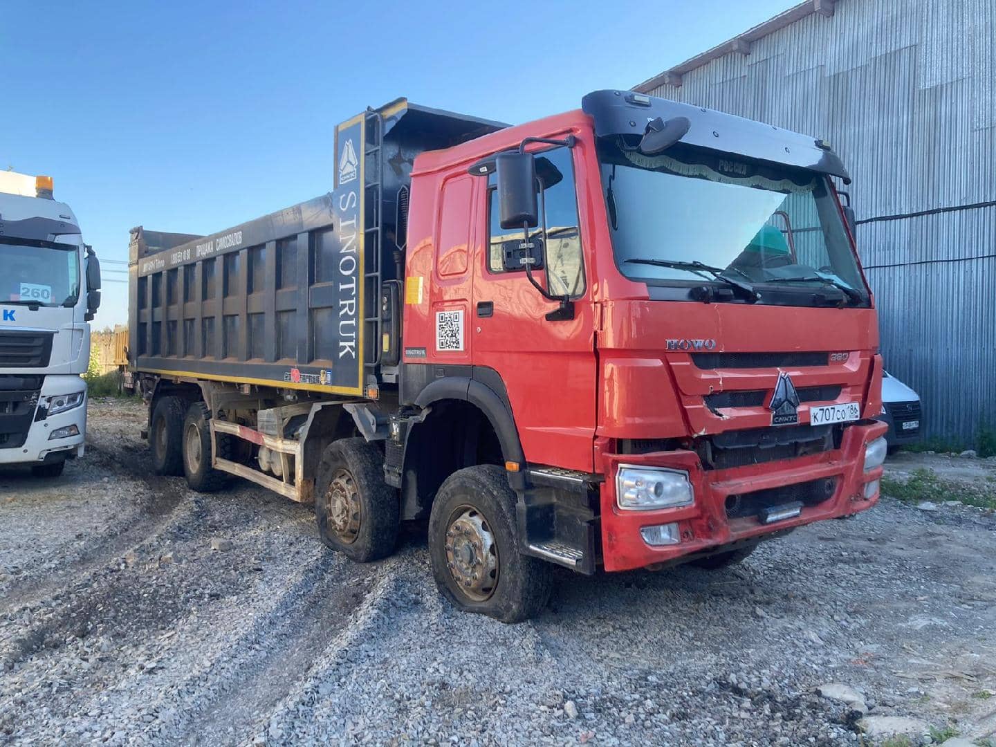 HOWO ZZ3407S3867E 8x4,  88 962 км, 2022 года в лизинг