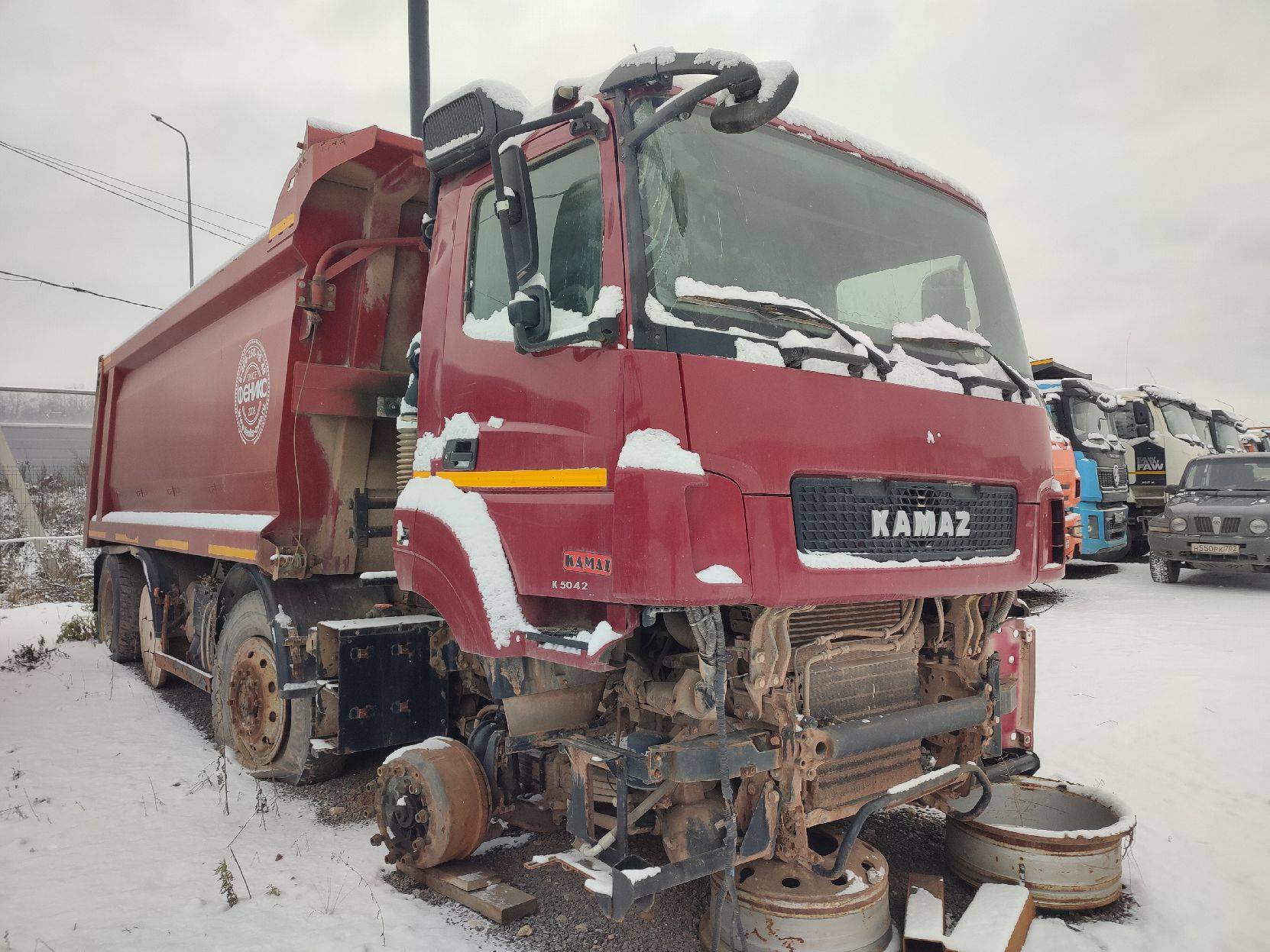 КАМАЗ 65801-Т5 (К5042),  53 470 км, 2021 года в лизинг