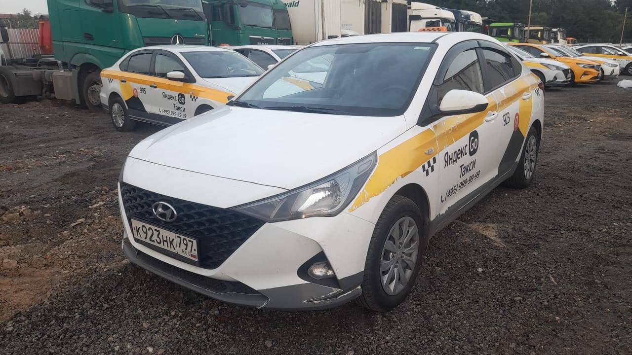 Hyundai Solaris,  114 522 км, 2021 года в лизинг