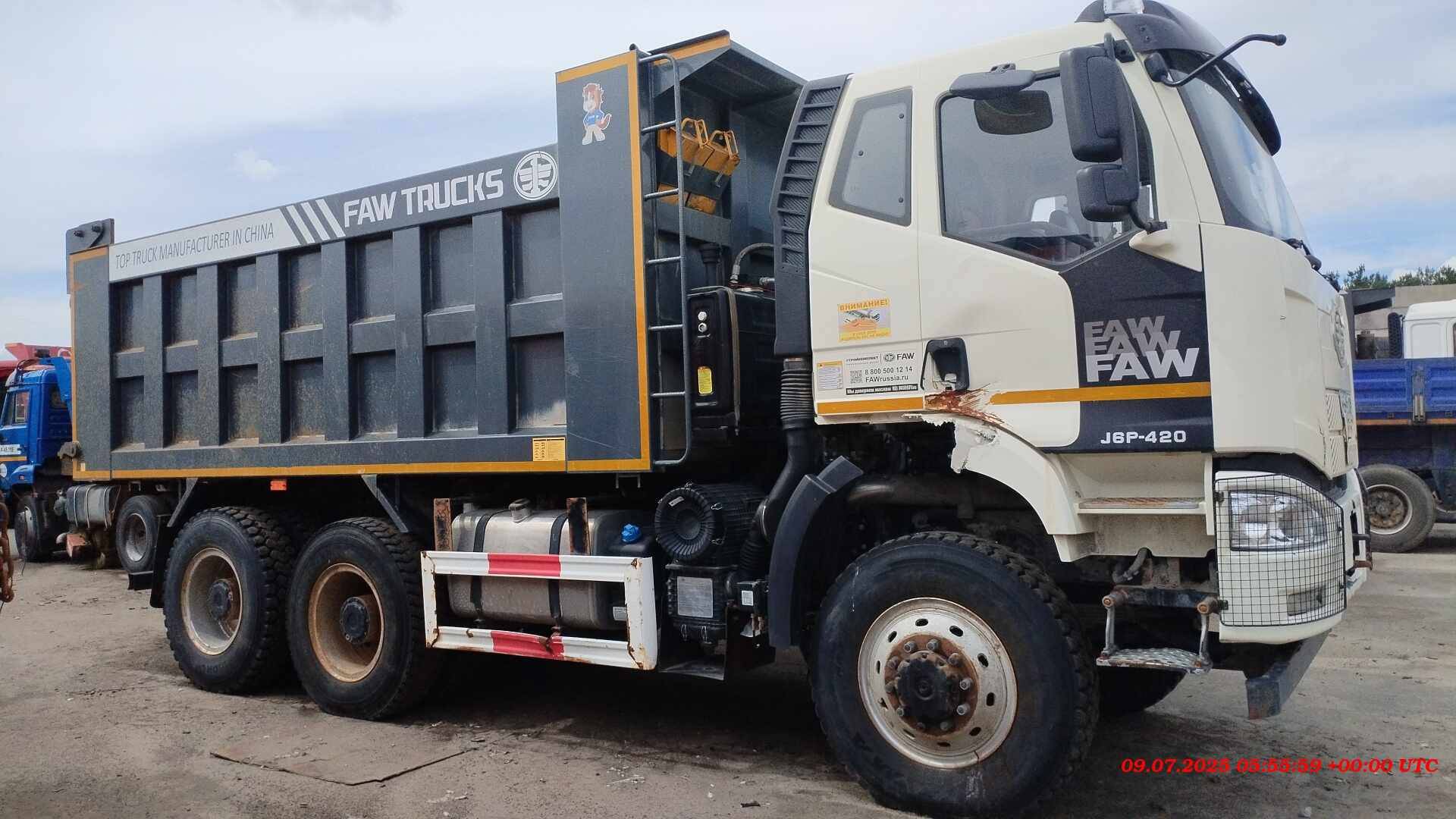 FAW CA3250P66K24L1TE5 6x6,  90 000 км, 2023 года