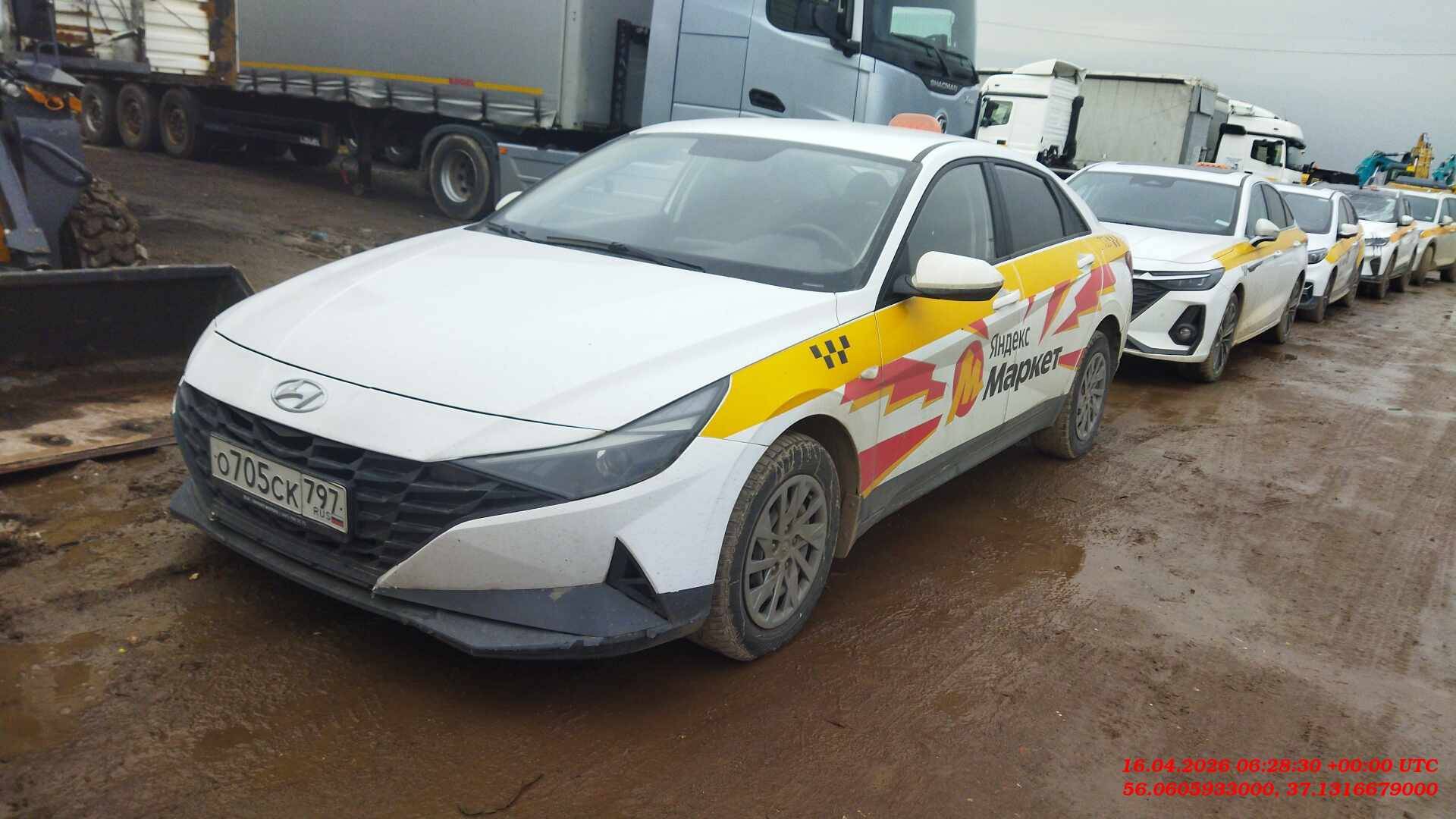 Hyundai Elantra,  135 628 км, 2021 года в лизинг