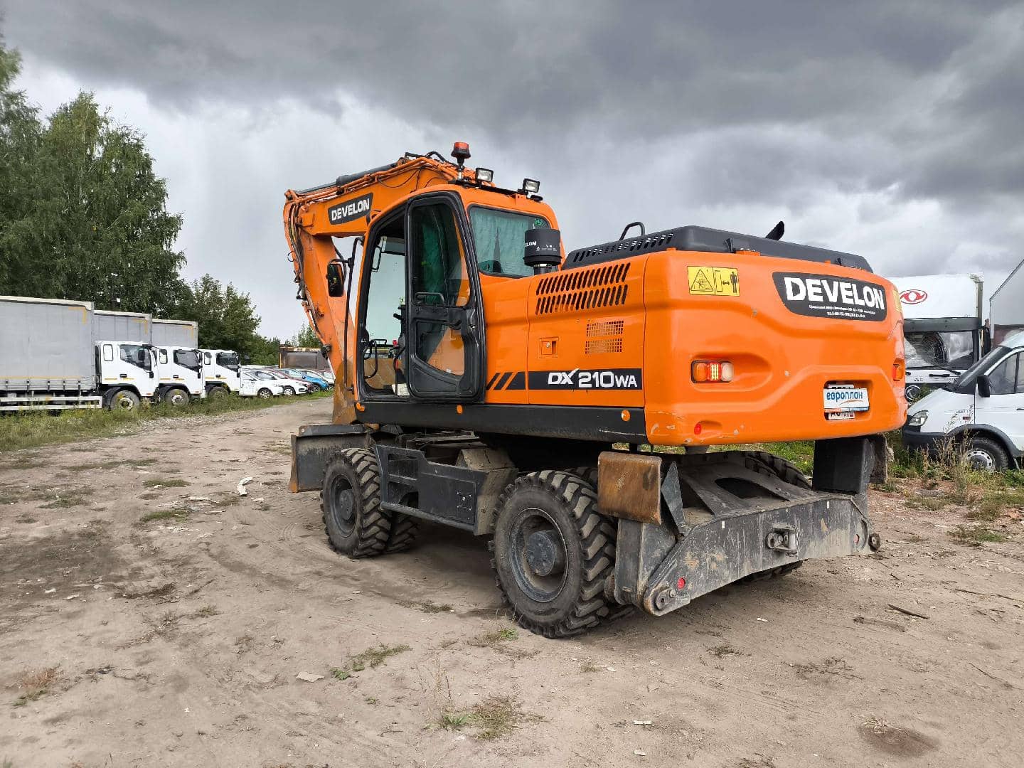 DOOSAN/DEVELON DX210WA, 2023 года в лизинг