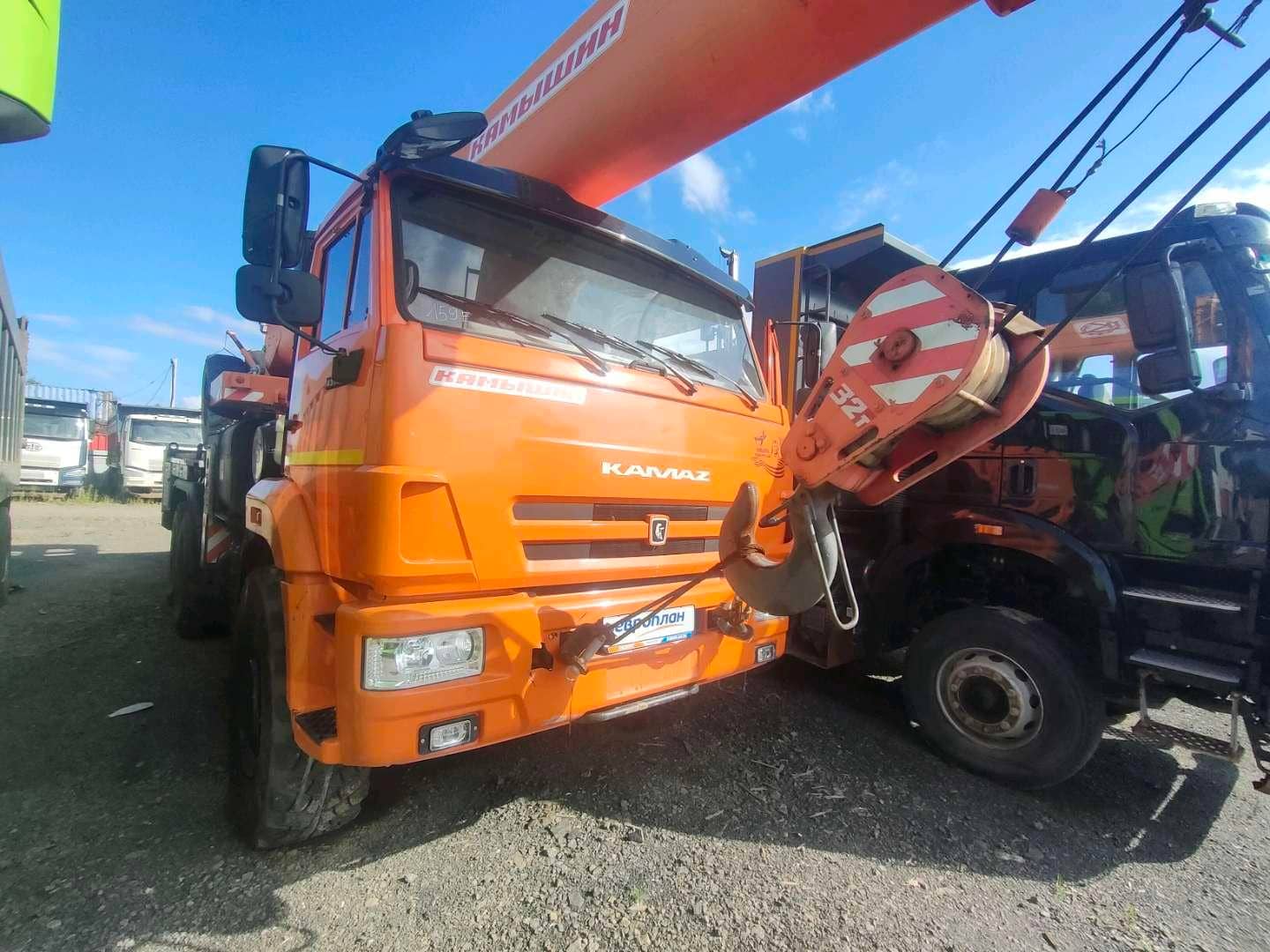 Камышинский Крановый Завод КС-55729-5K-31 KAMAZ-43118 (6х6) г/п 32т. стрела 31м. ,  30 153 км, 2024 года в лизинг