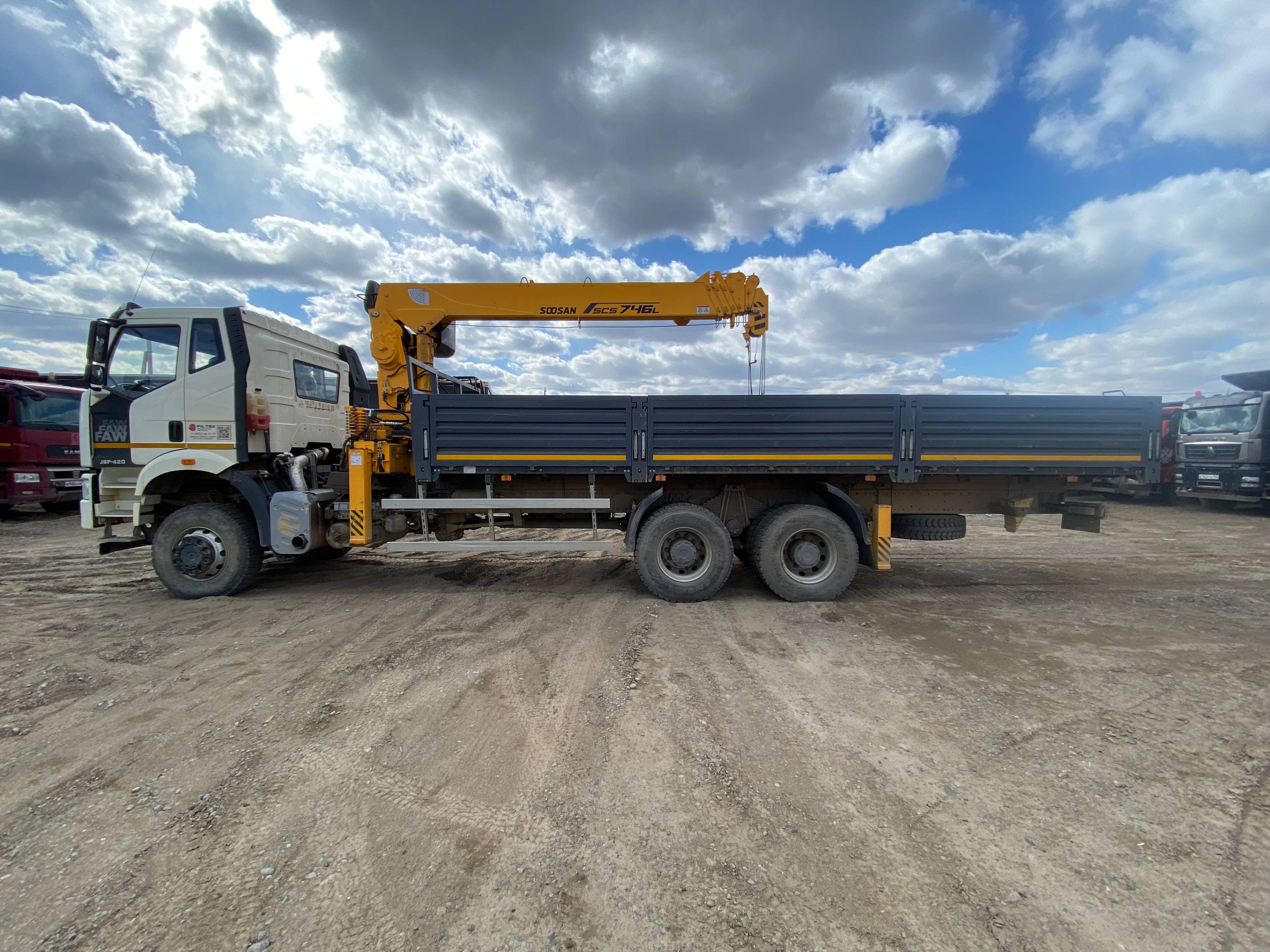 FAW CA3250P66K24L1TE5 6x6,  20 024 км, 2024 года в лизинг