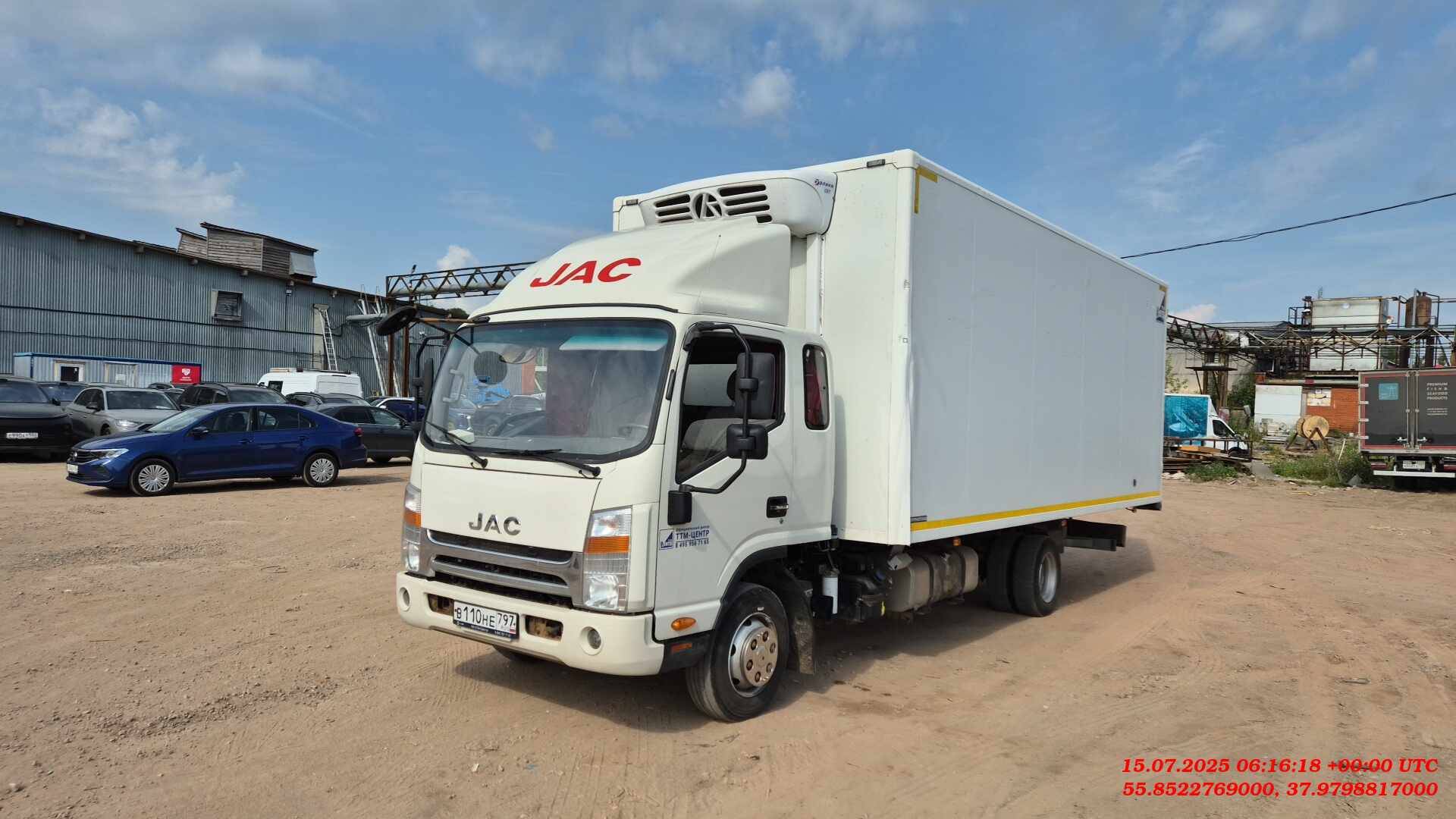 JAC N90,  75 512 км, 2023 года в лизинг