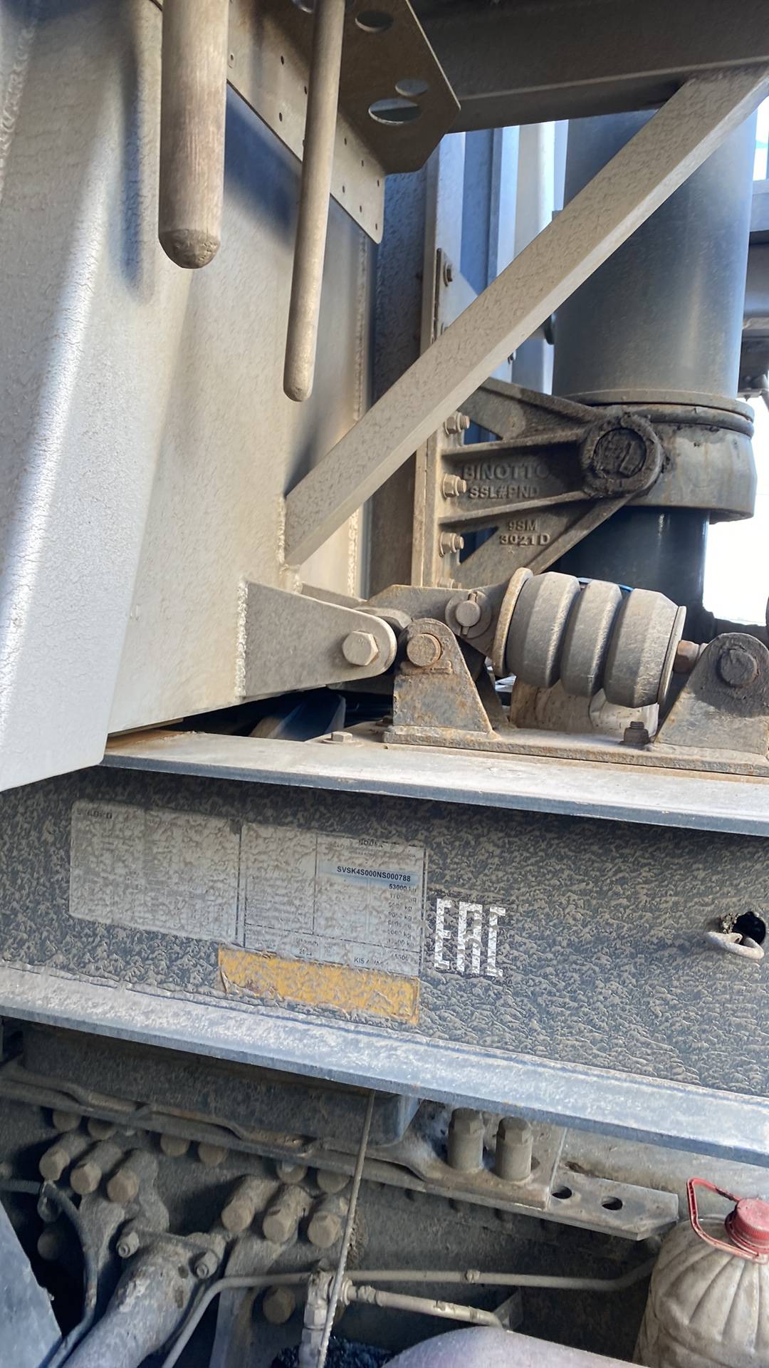 BODEX Самосвальный KIS 4WA1 40 м³, 2022 года в лизинг