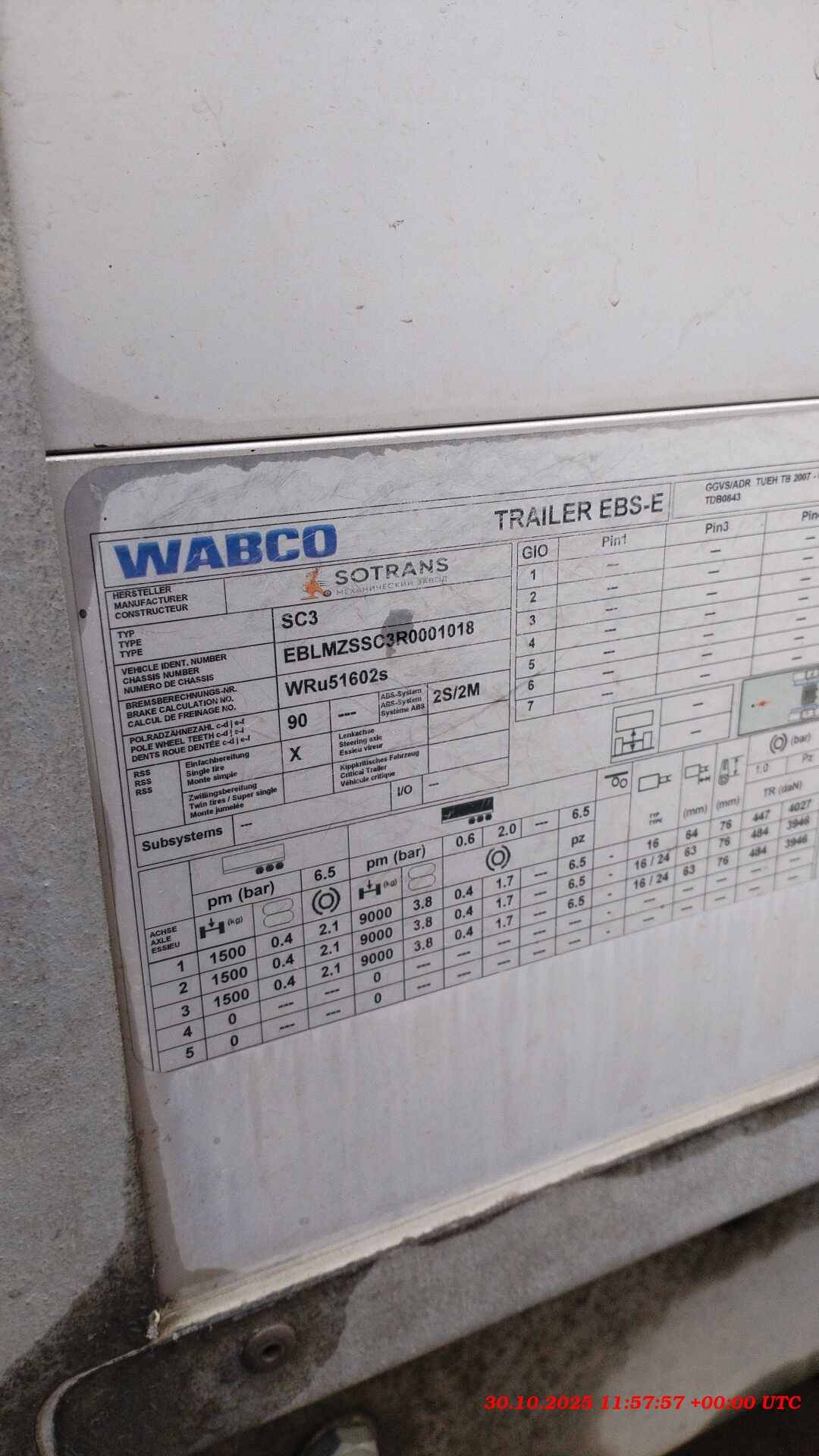 SOTRANS SC3-1, 2024 года в лизинг