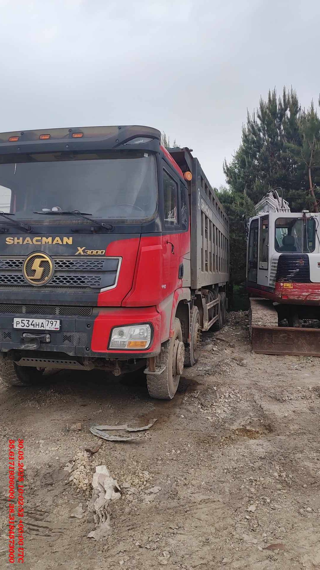 Shacman SX33186W366C,  74 807 км, 2022 года