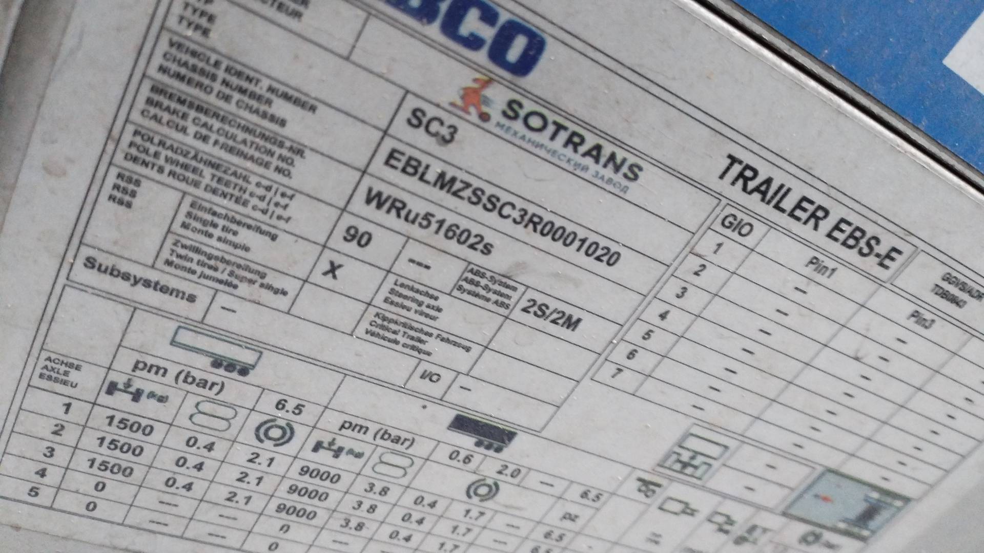 SOTRANS SC3-1, 2024 года в лизинг