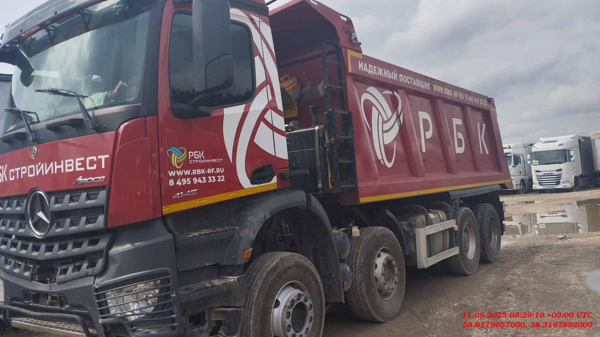 Mercedes-Benz Arocs 4145 K ,  320 000 км, 2021 года в лизинг