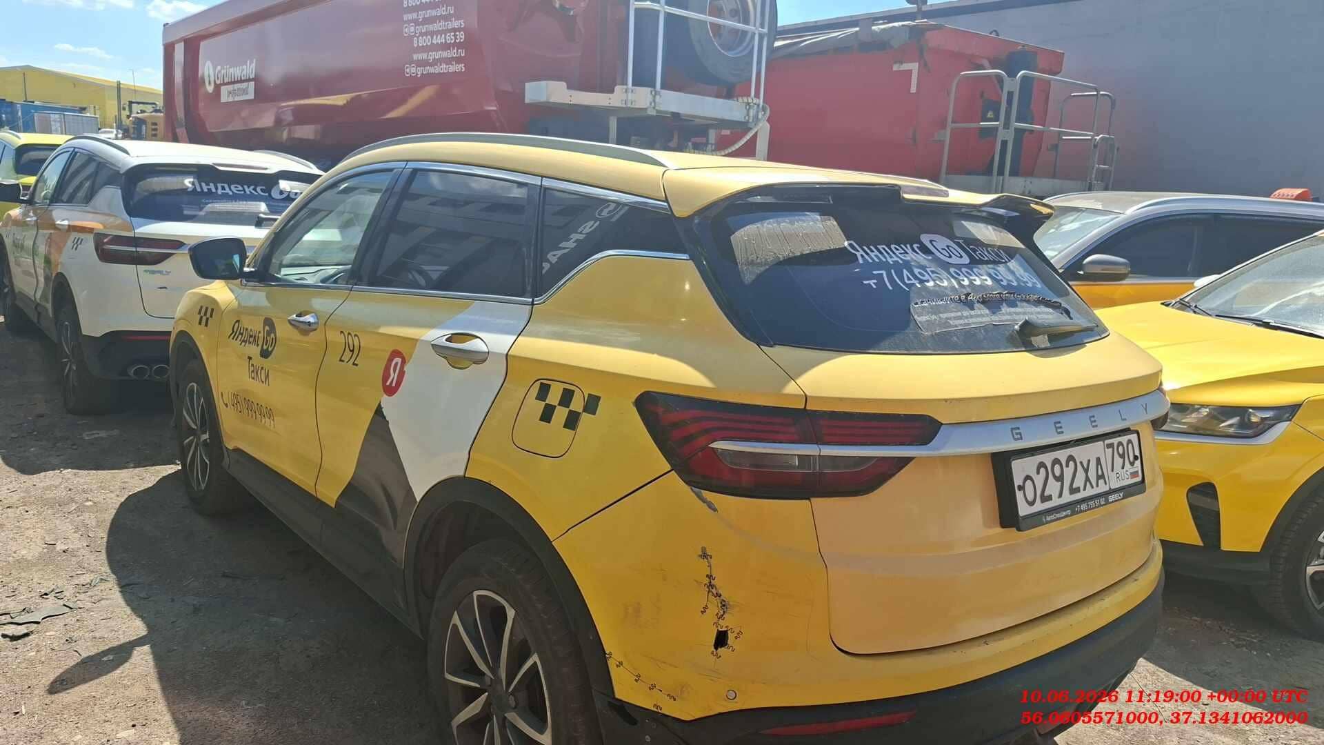 Geely Coolray,  312 698 км, 2023 года в лизинг