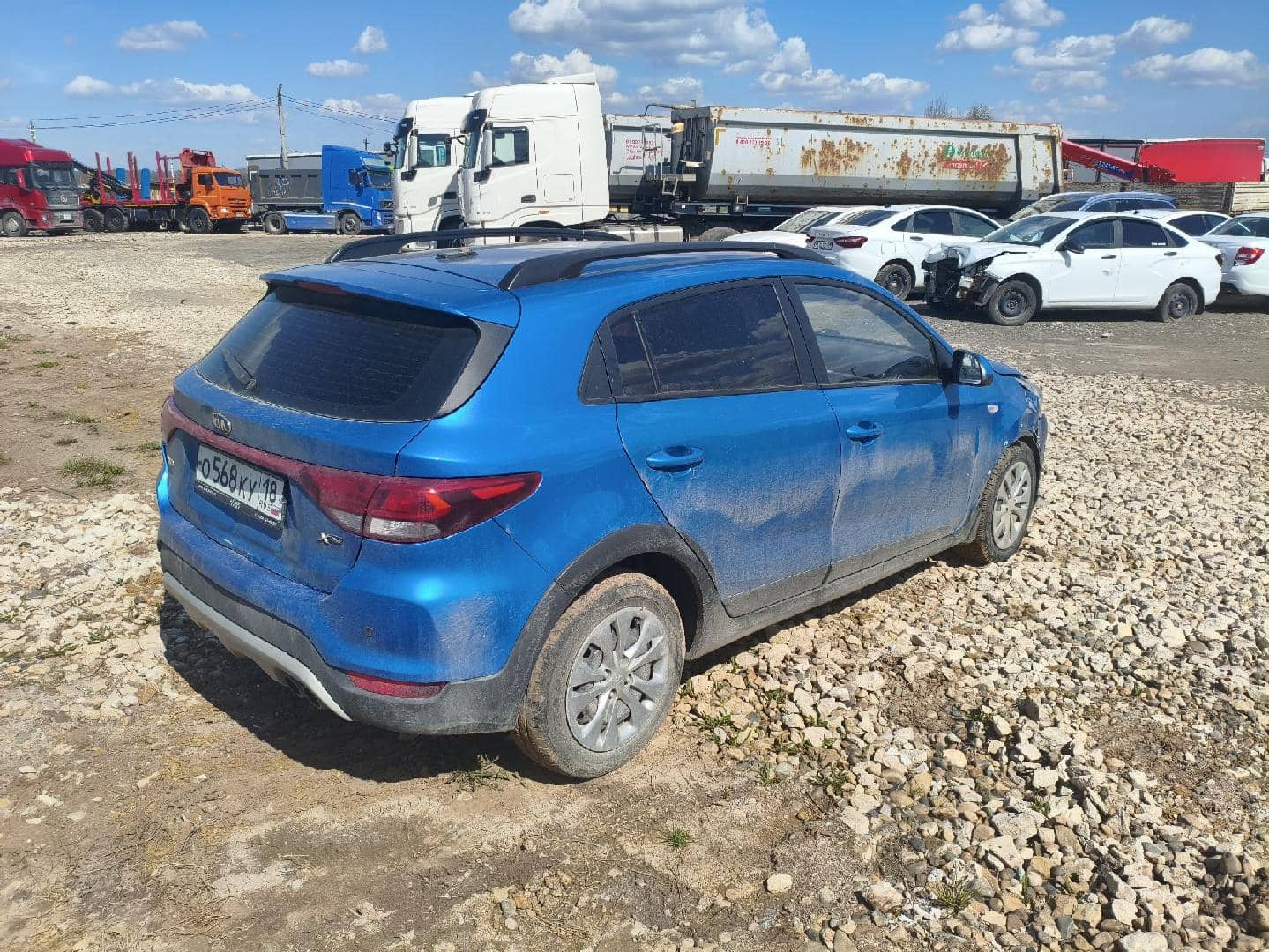 KIA Rio X-Line,  139 363 км, 2019 года в лизинг