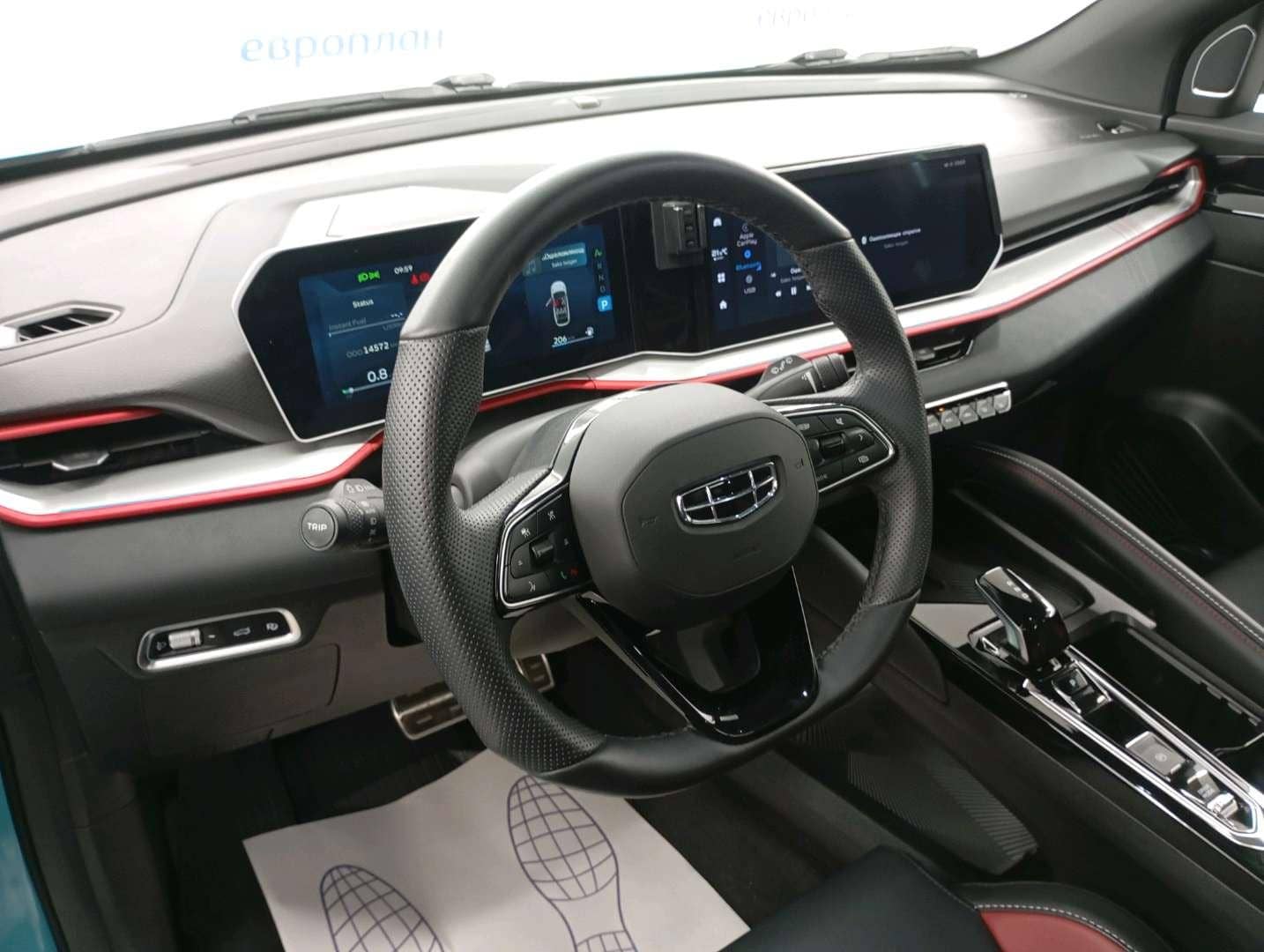 Geely Coolray,  14 572 км, 2024 года в лизинг