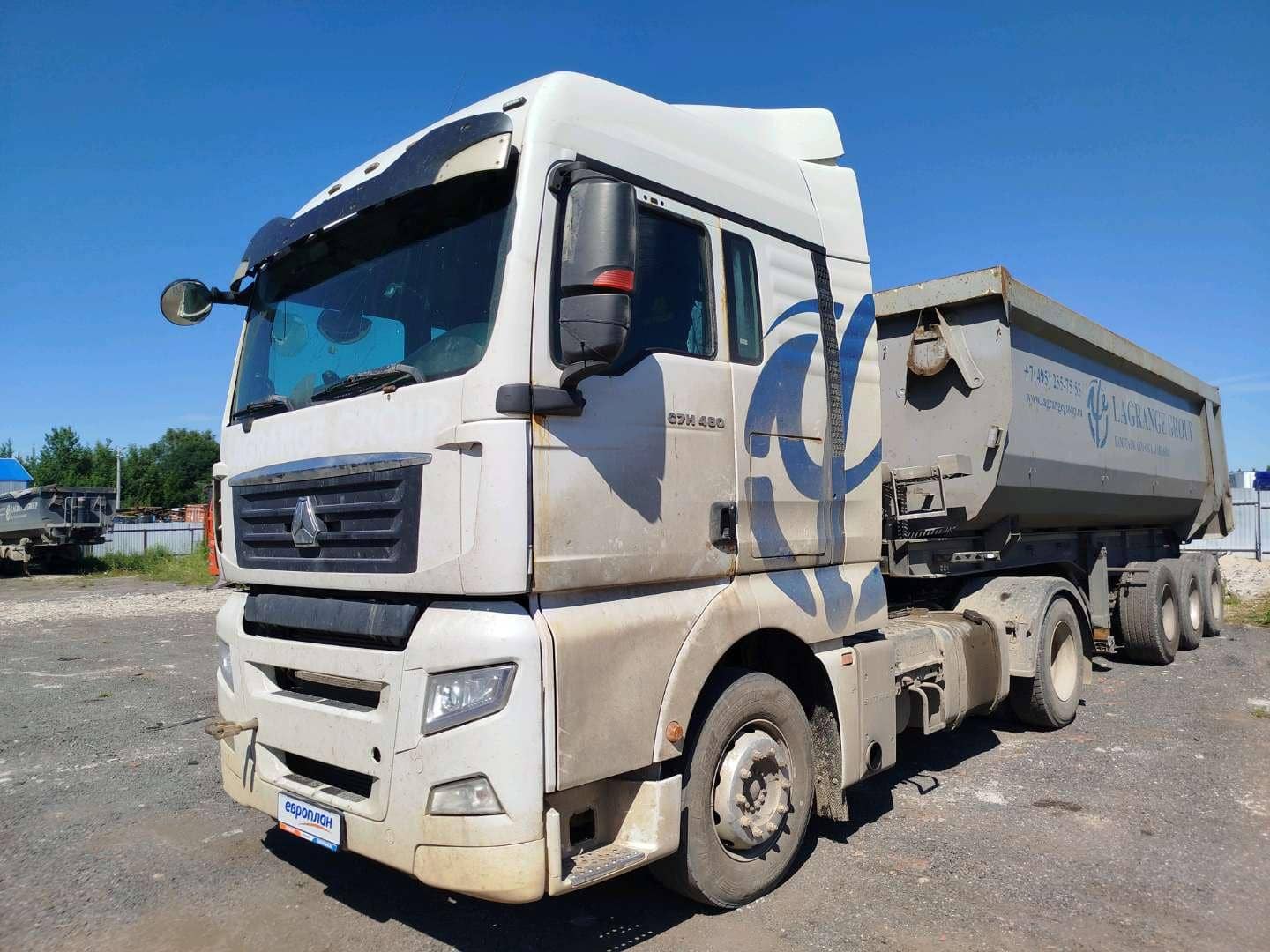 Sitrak C7H 4x2 ZZ4186V361HE,  843 334 км, 2022 года в лизинг