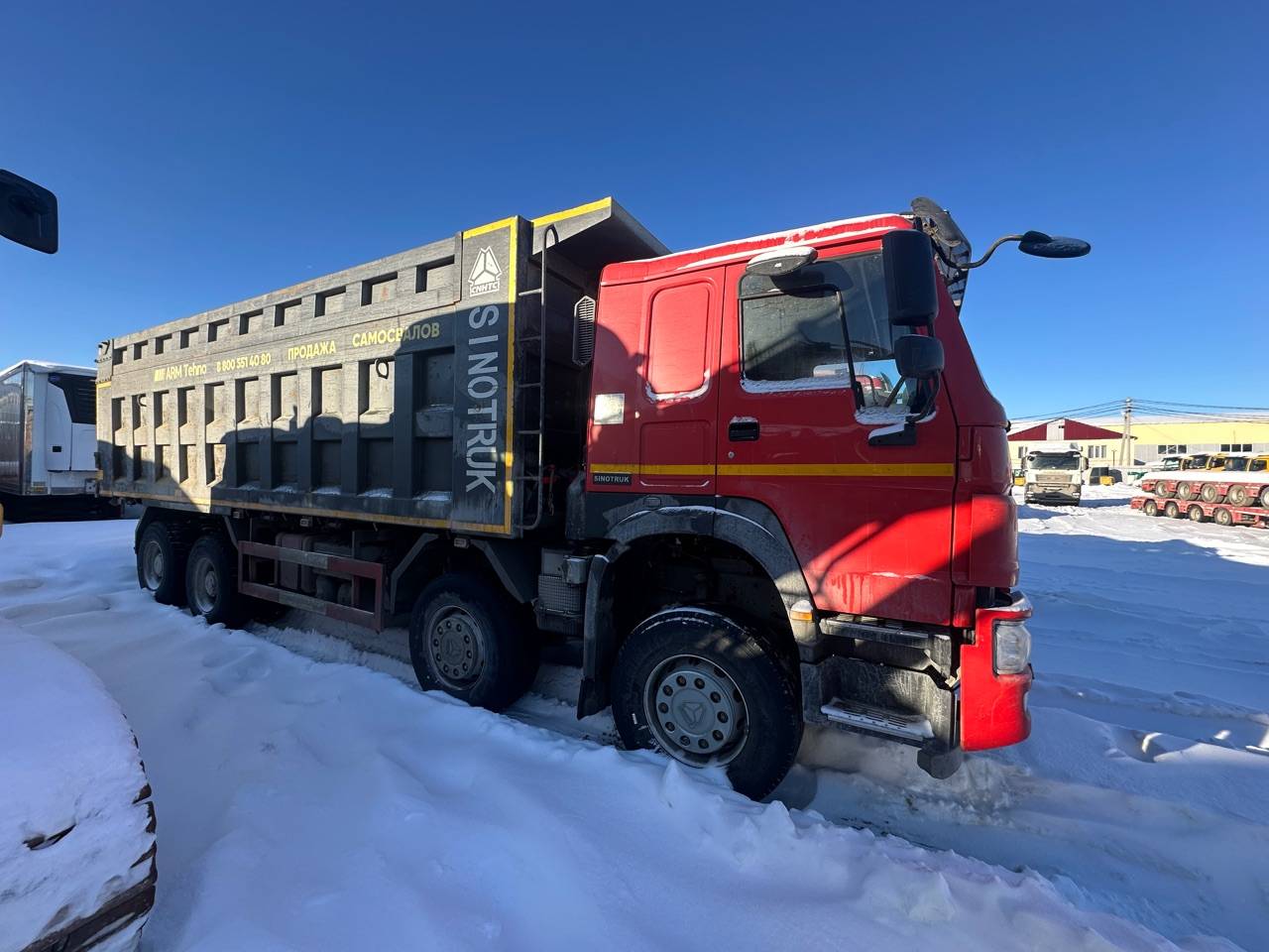 HOWO ZZ3407S3867Е 8х4,  268 880 км, 2022 года в лизинг