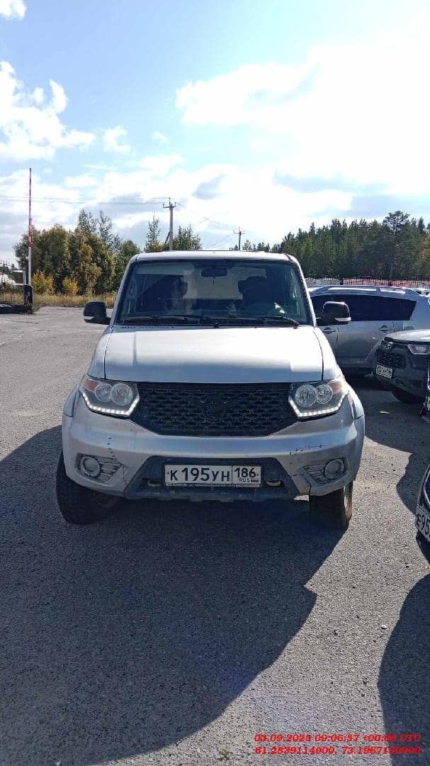 УАЗ Pickup,  100 000 км, 2023 года в лизинг