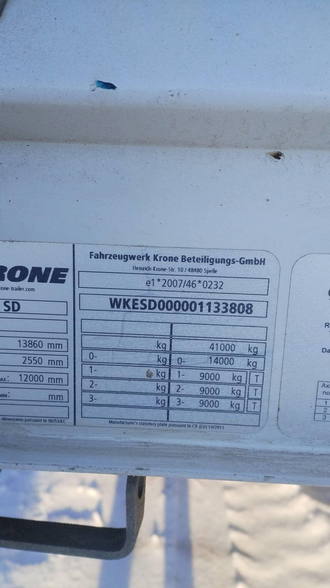 KRONE Шторный SD, 2023 года в лизинг