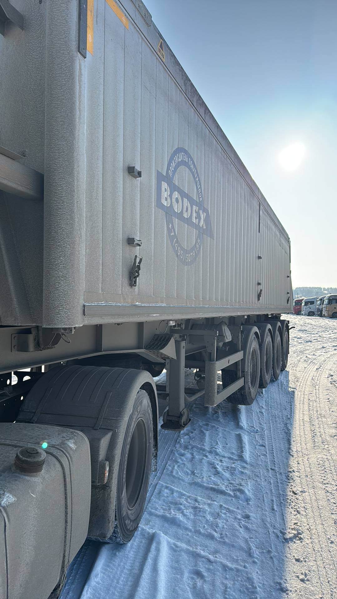 BODEX Самосвальный KIS 4WA1 40 м³, 2022 года в лизинг