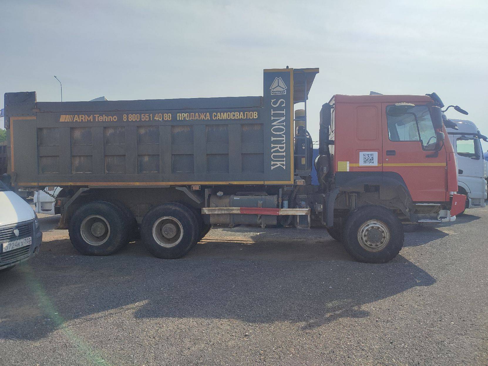 HOWO ZZ3327S3857E 6х6,  80 751 км, 2022 года в лизинг