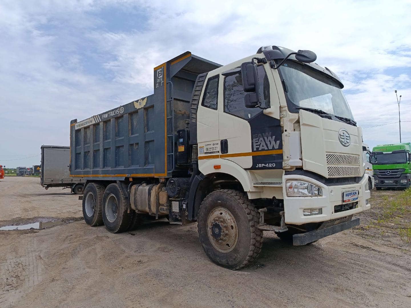 FAW CA3250P66K24L1TE5 6x6,  90 553 км, 2022 года в лизинг