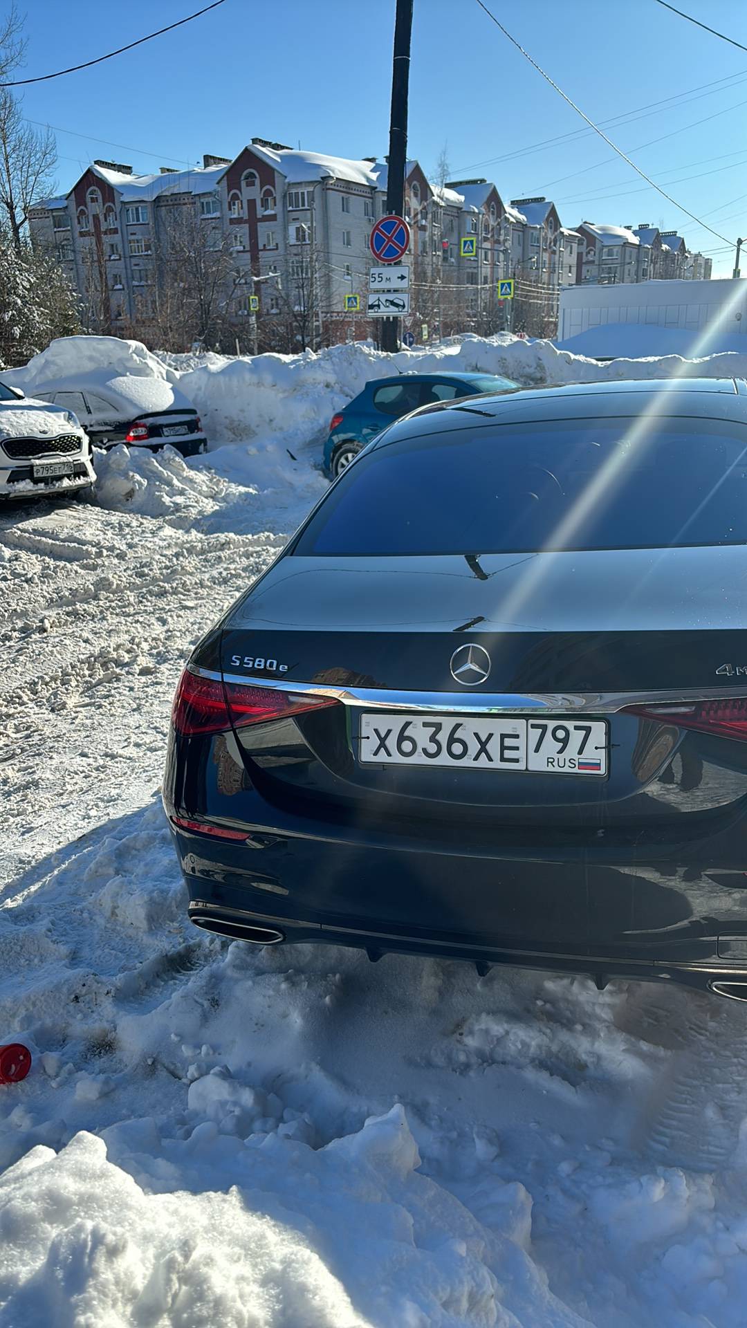 Mercedes-Benz S седан,  14 980 км, 2024 года в лизинг