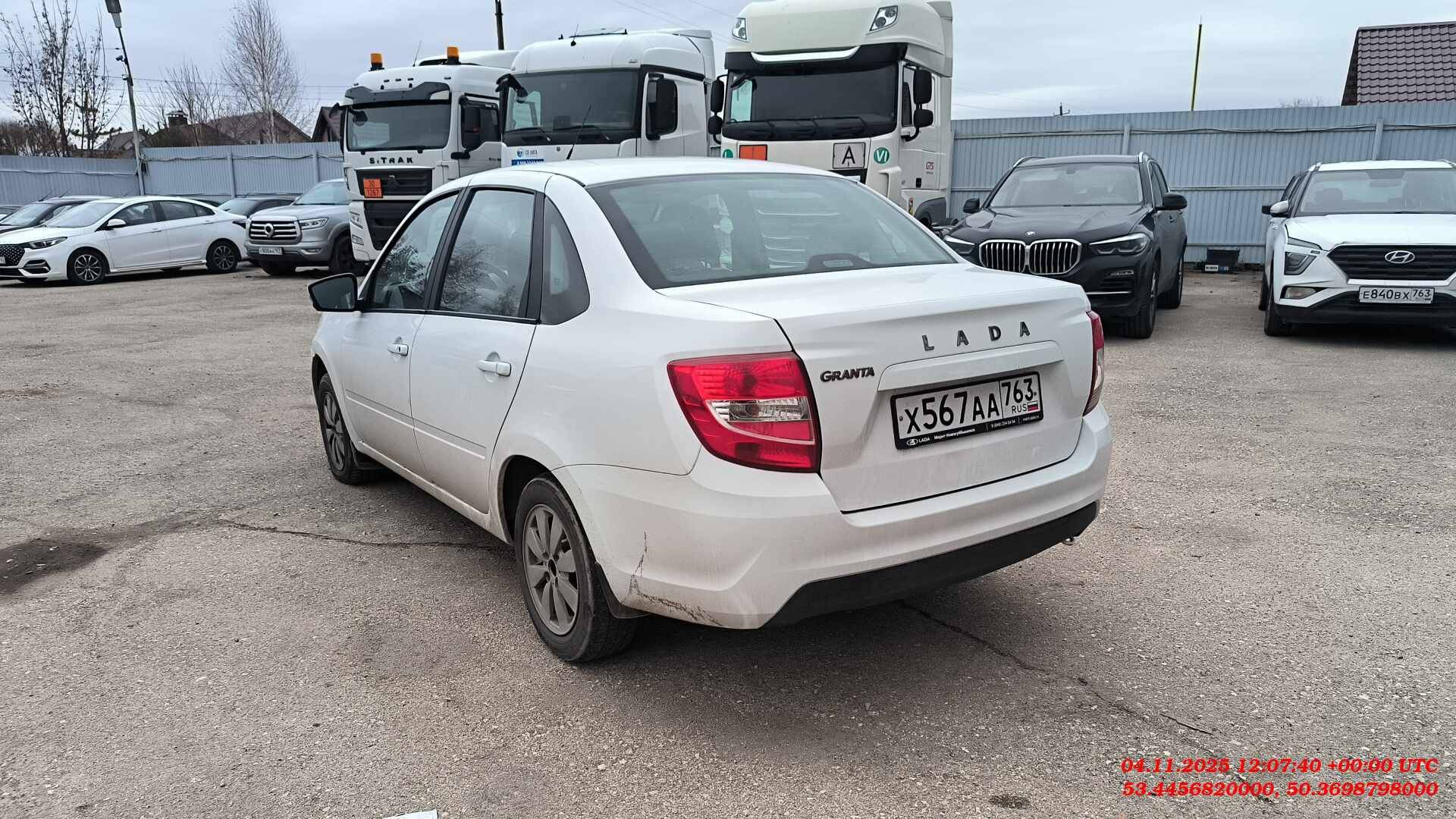 Lada Granta седан,  122 000 км, 2023 года в лизинг