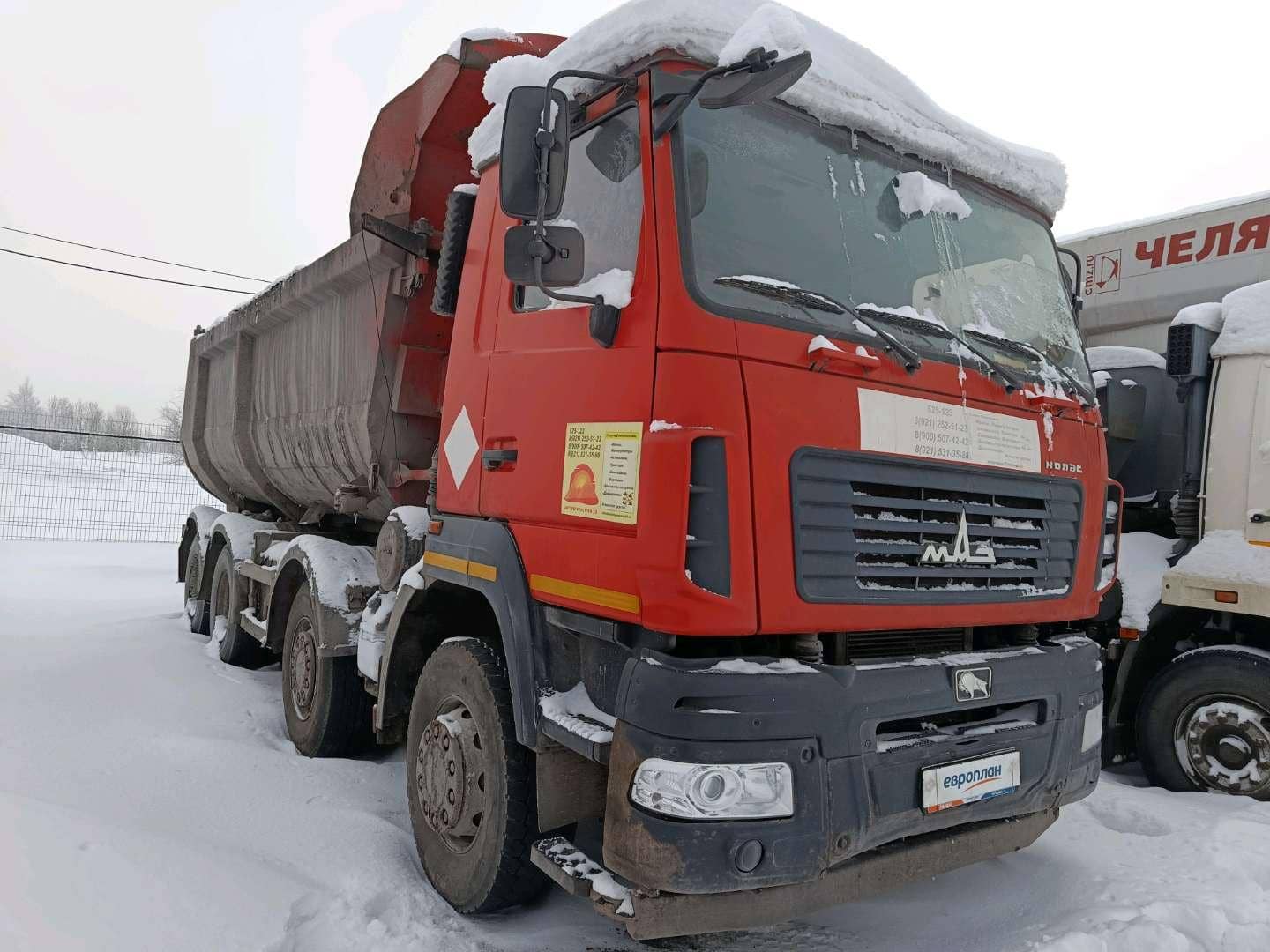 МАЗ 6516C9-580-000,  114 576 км, 2019 года в лизинг