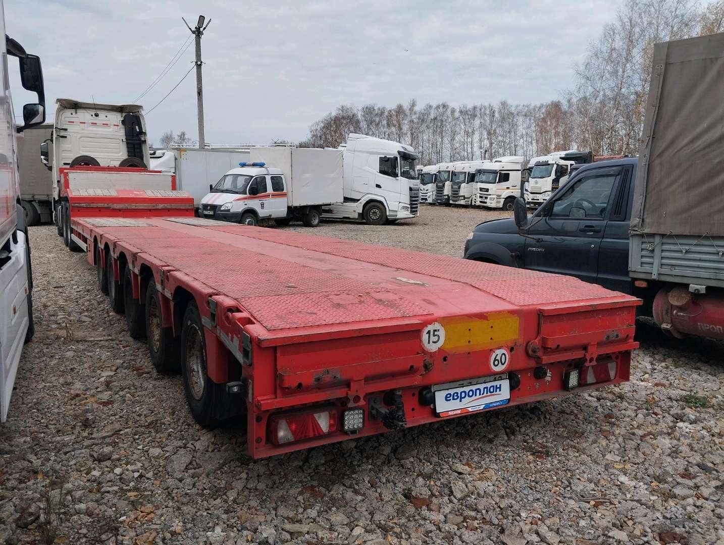 Тверьстроймаш Низкорамный полуприцеп 993941-AS46, 2023 года в лизинг