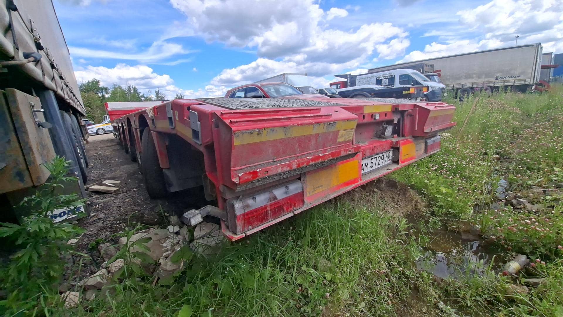 Lider Trailer LOWBED 4 axels,  100 000 км, 2024 года в лизинг