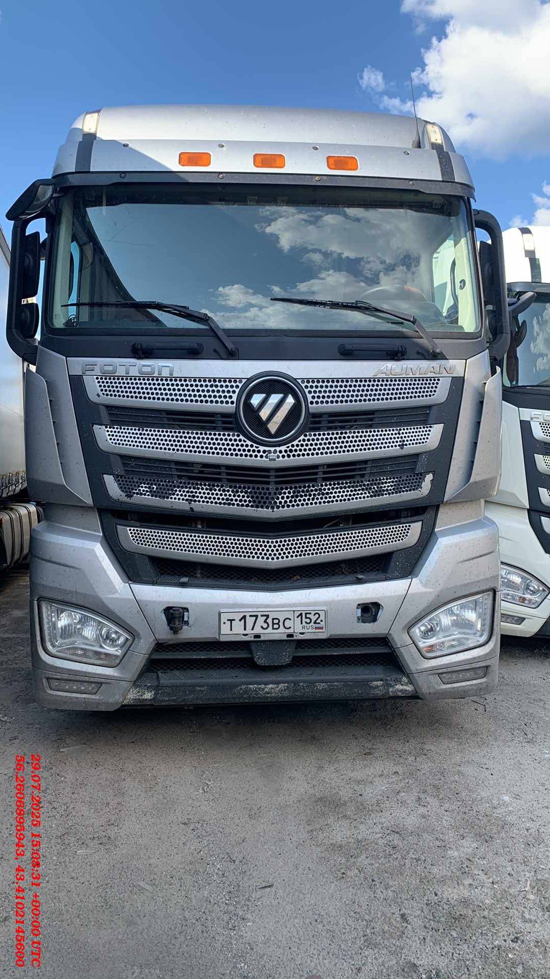 Foton AUMAN BJ4189SLFKA,  336 686 км, 2022 года в лизинг