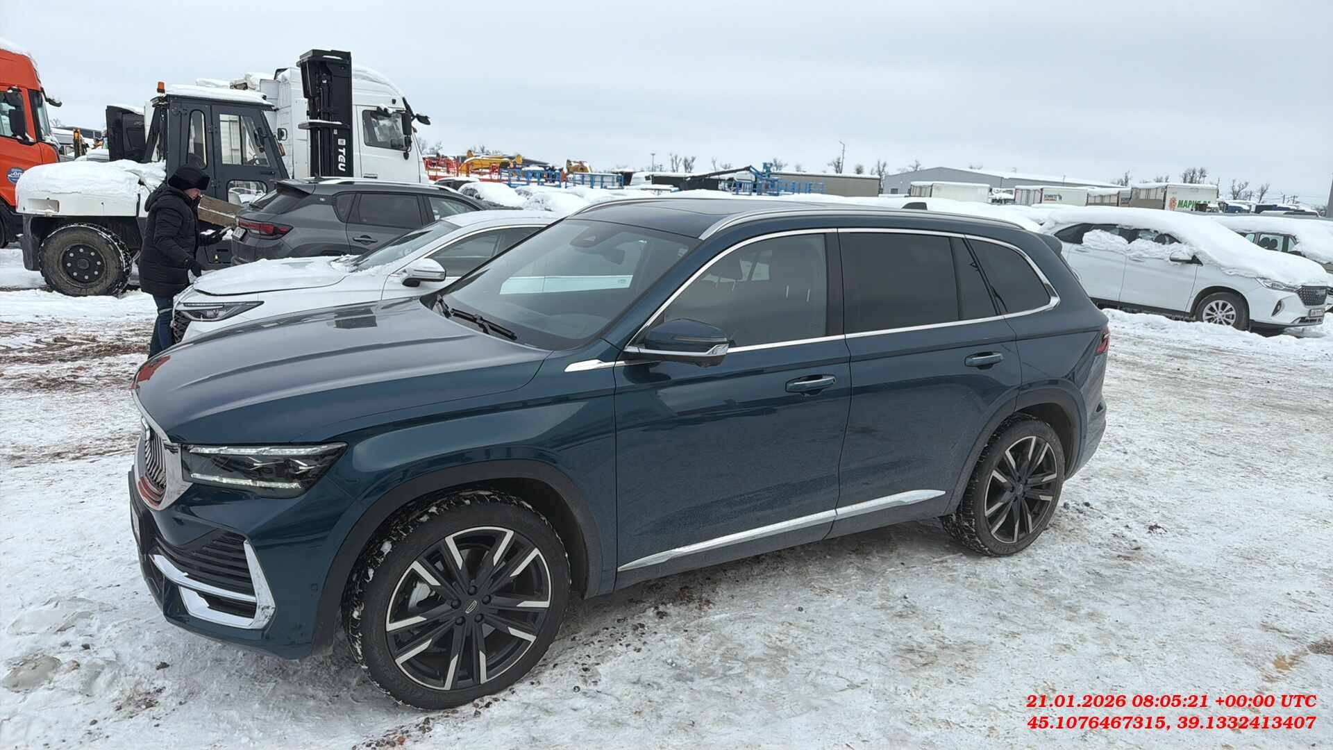 Geely Monjaro,  7 167 км, 2024 года в лизинг