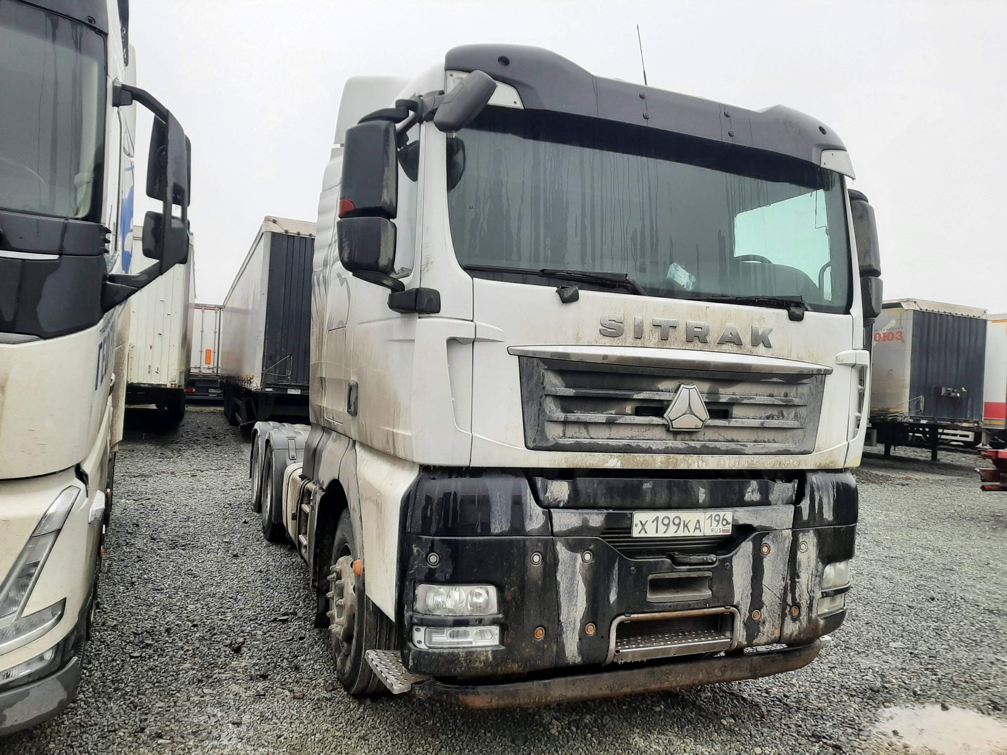 Sitrak С7Н 6×4 ZZ4256V364HE,  286 931 км, 2022 года
