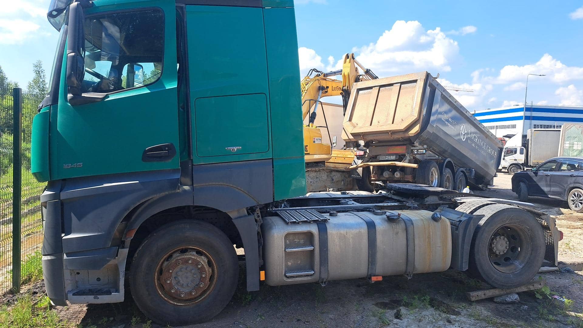 Mercedes-Benz Actros 5 1845 LS 4x2 (BigSpace),  1 000 000 км, 2015 года