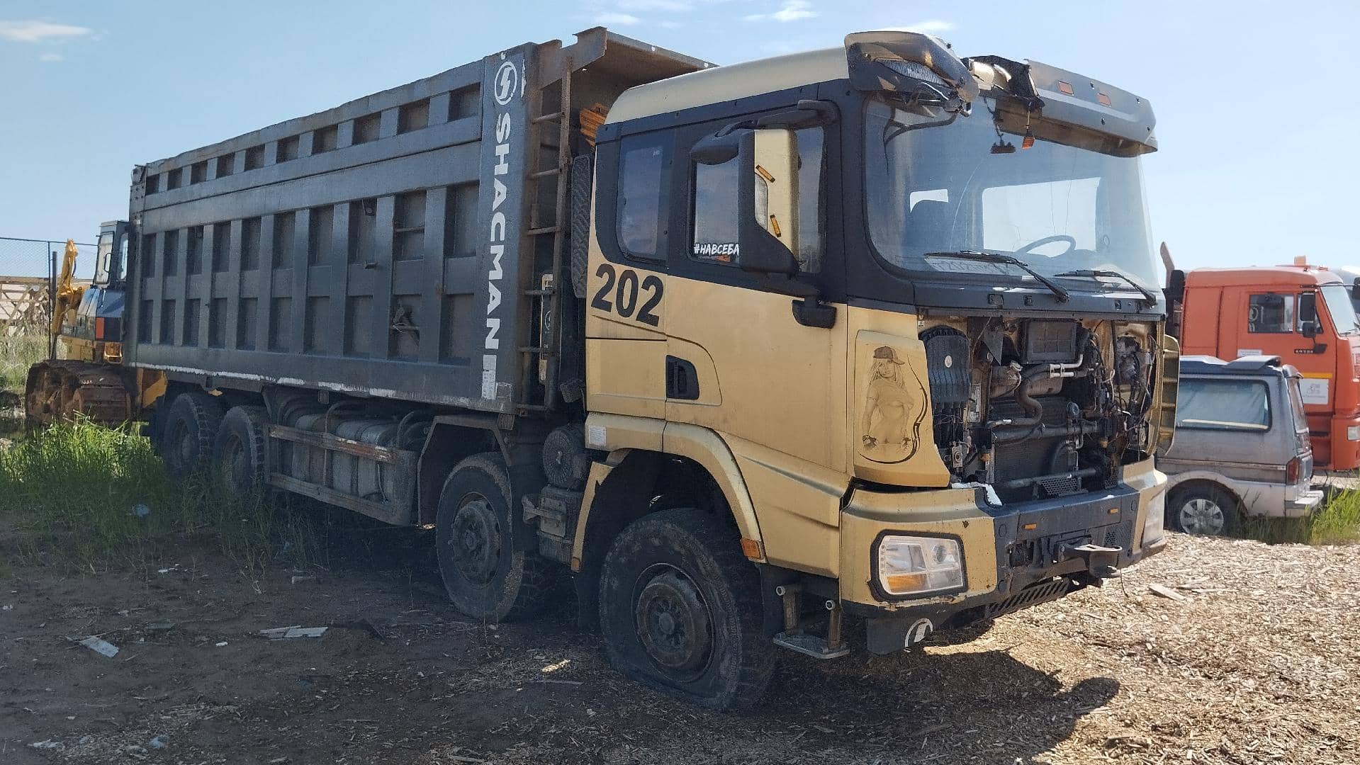 Shacman SX33186T366,  347 111 км, 2022 года в лизинг