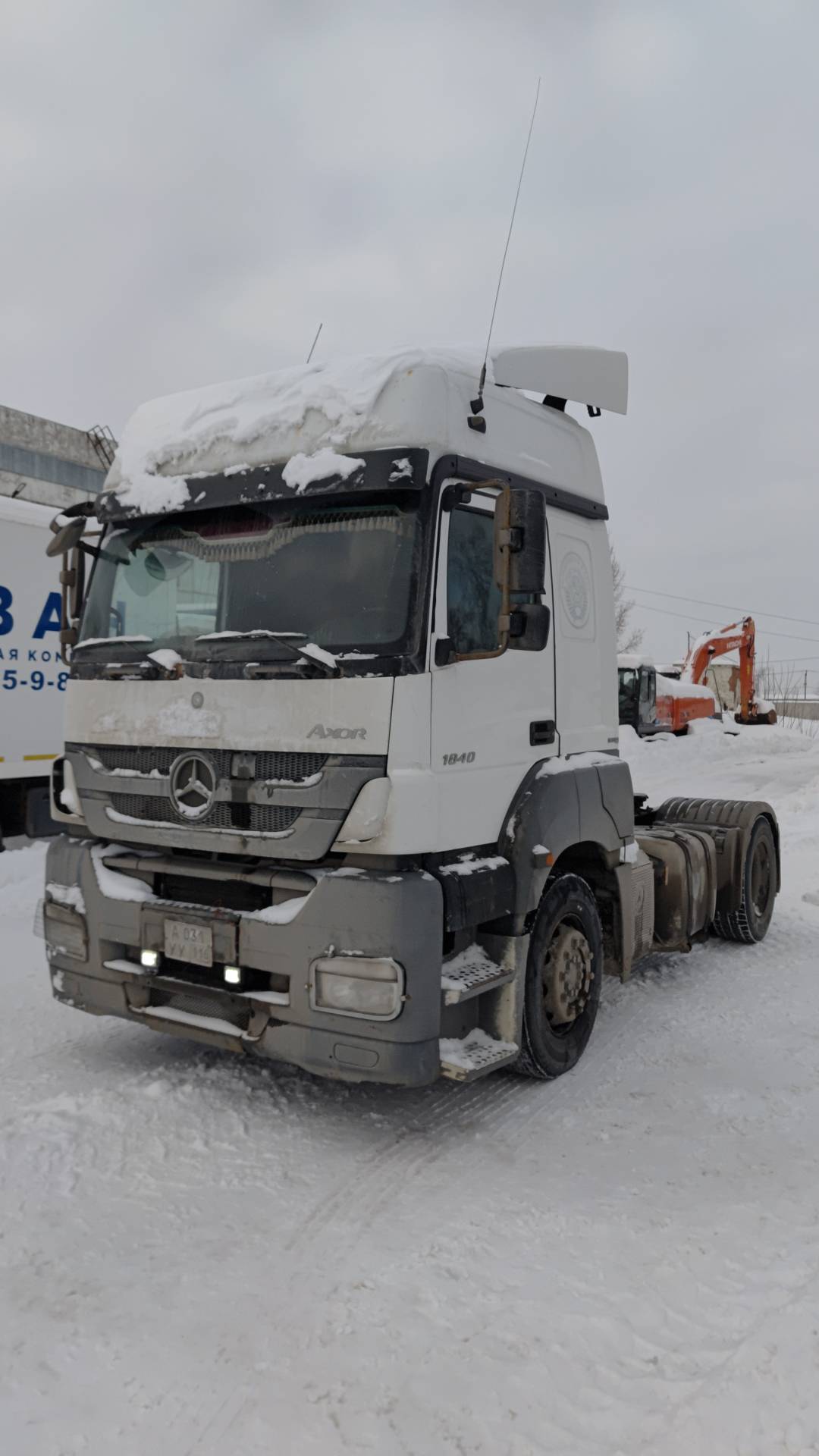 Mercedes-Benz Axor 1840 LS 4x2 (L),  884 131 км, 2017 года в лизинг