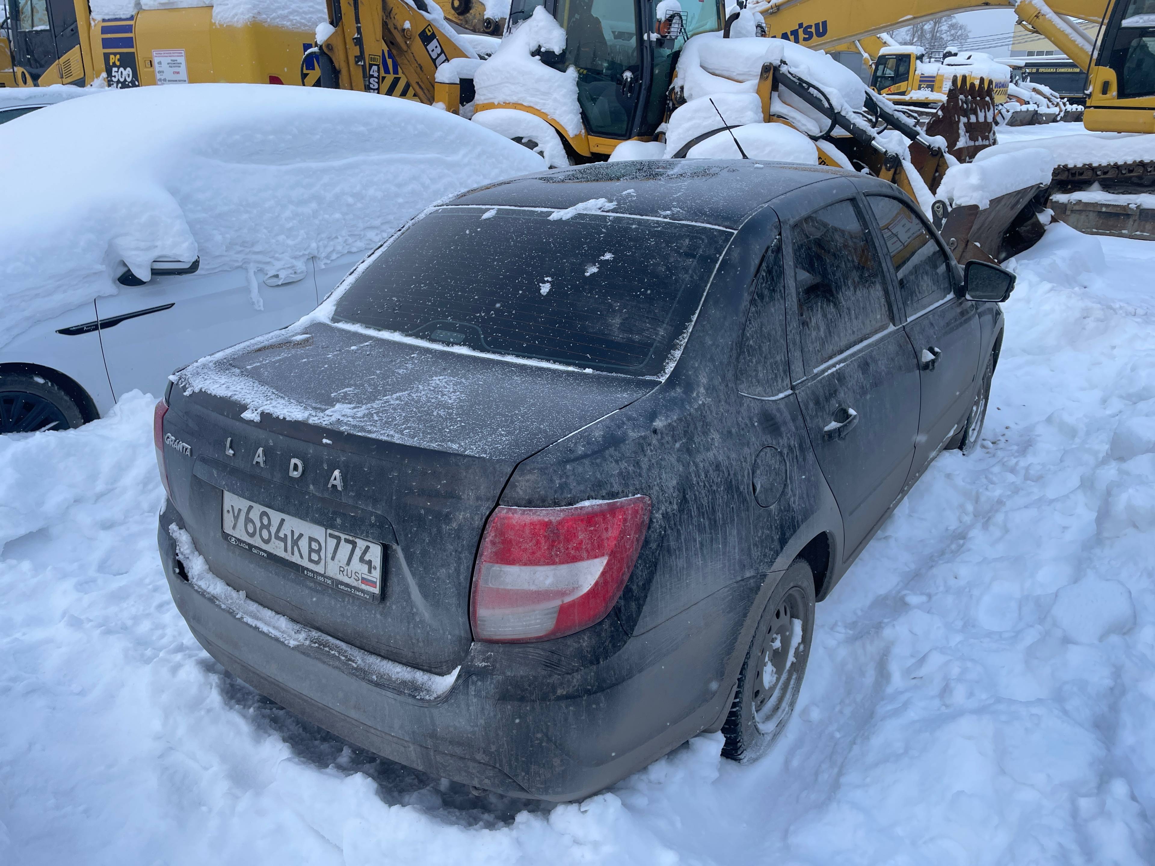 Lada Granta седан,  152 172 км, 2023 года в лизинг