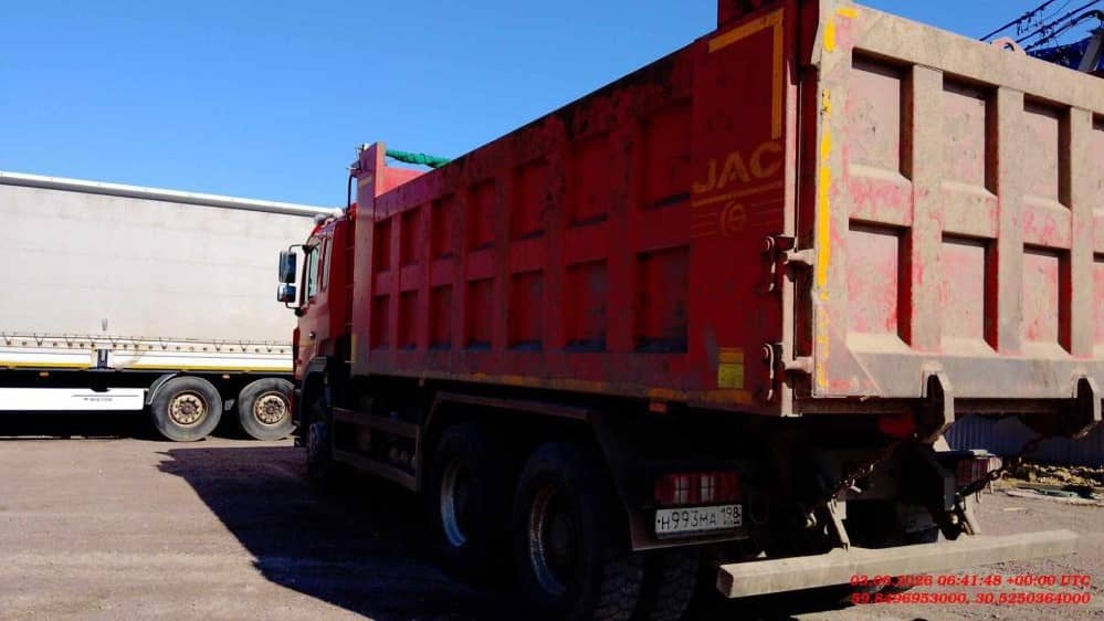 JAC N350 6x4,  168 302 км, 2022 года в лизинг