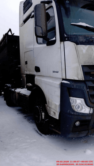 Mercedes-Benz Actros 1848 LS,  5 326 км, 2023 года в лизинг