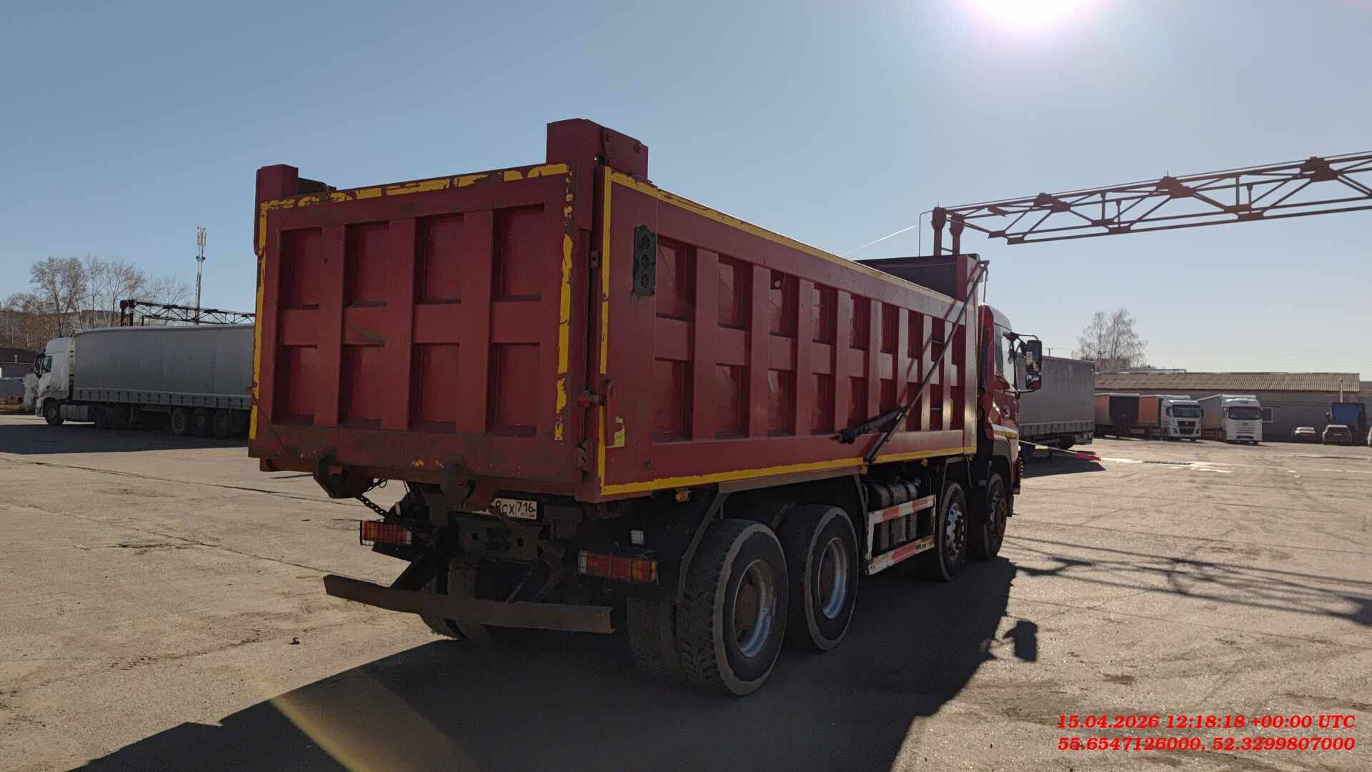 DongFeng DFH 3440 A 80 8x4,  61 420 км, 2022 года в лизинг