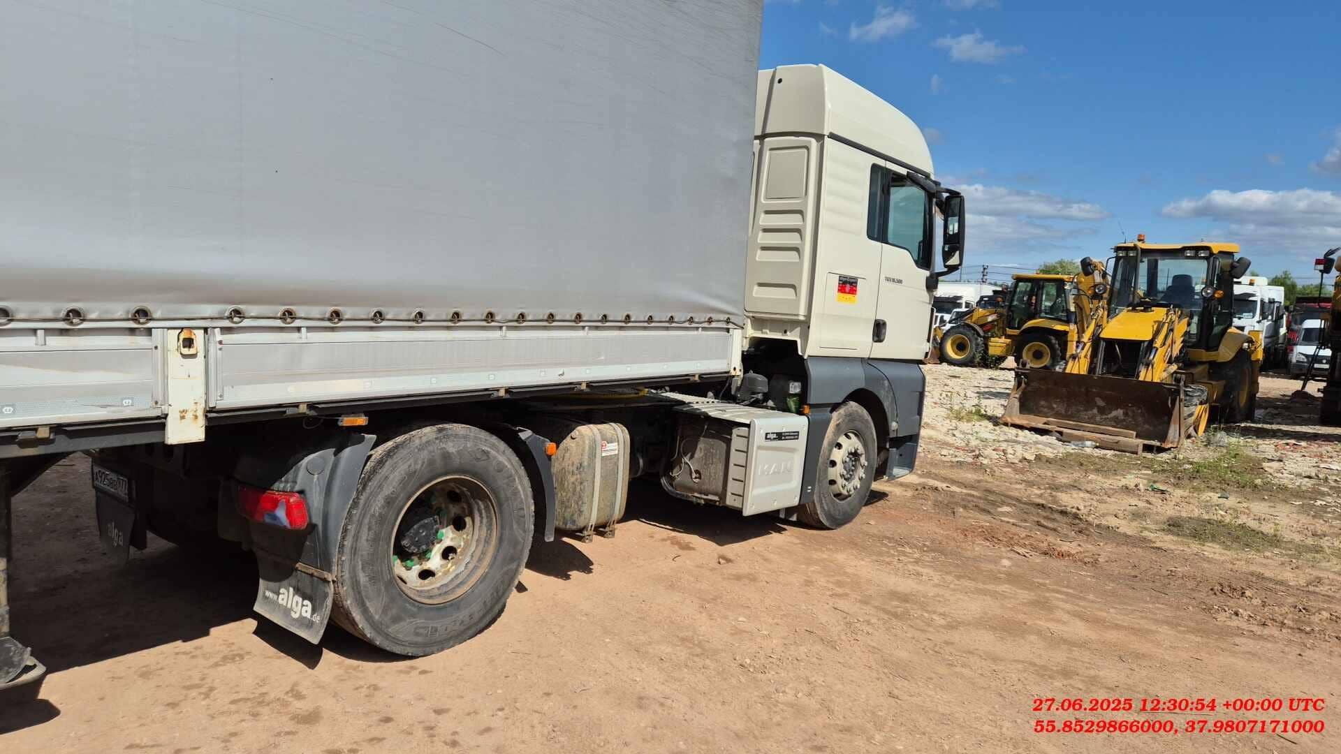 MAN TGX 18.500 4X2 LLS,  614 802 км, 2019 года в лизинг