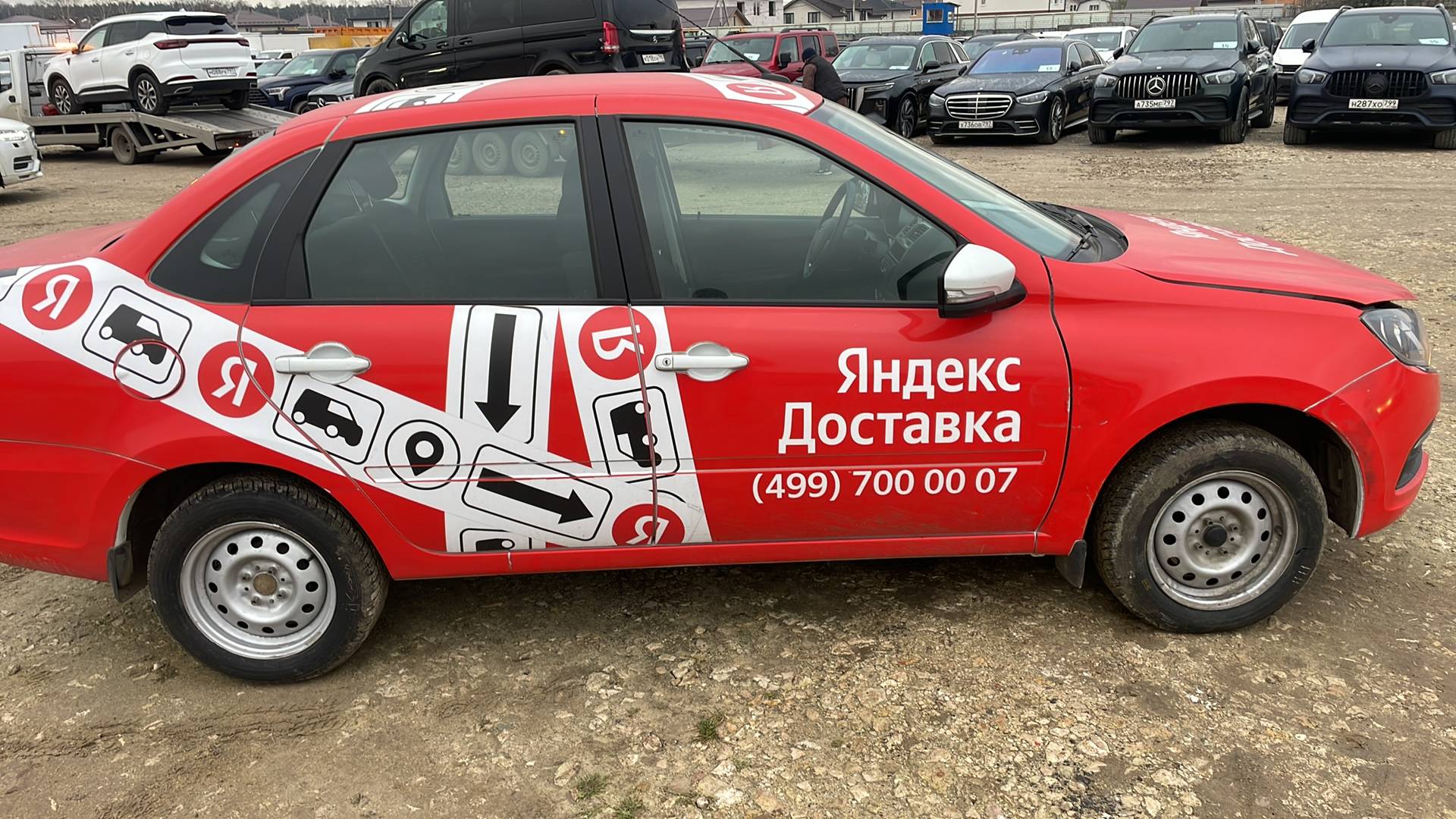 Lada Granta седан,  36 144 км, 2024 года в лизинг