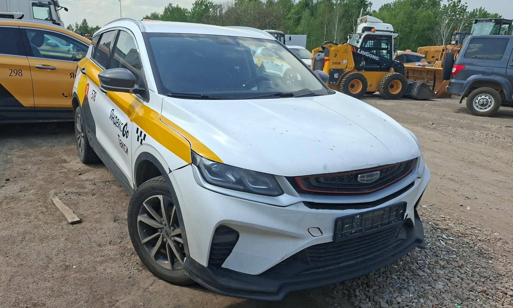 Geely Coolray,  157 479 км, 2023 года в лизинг