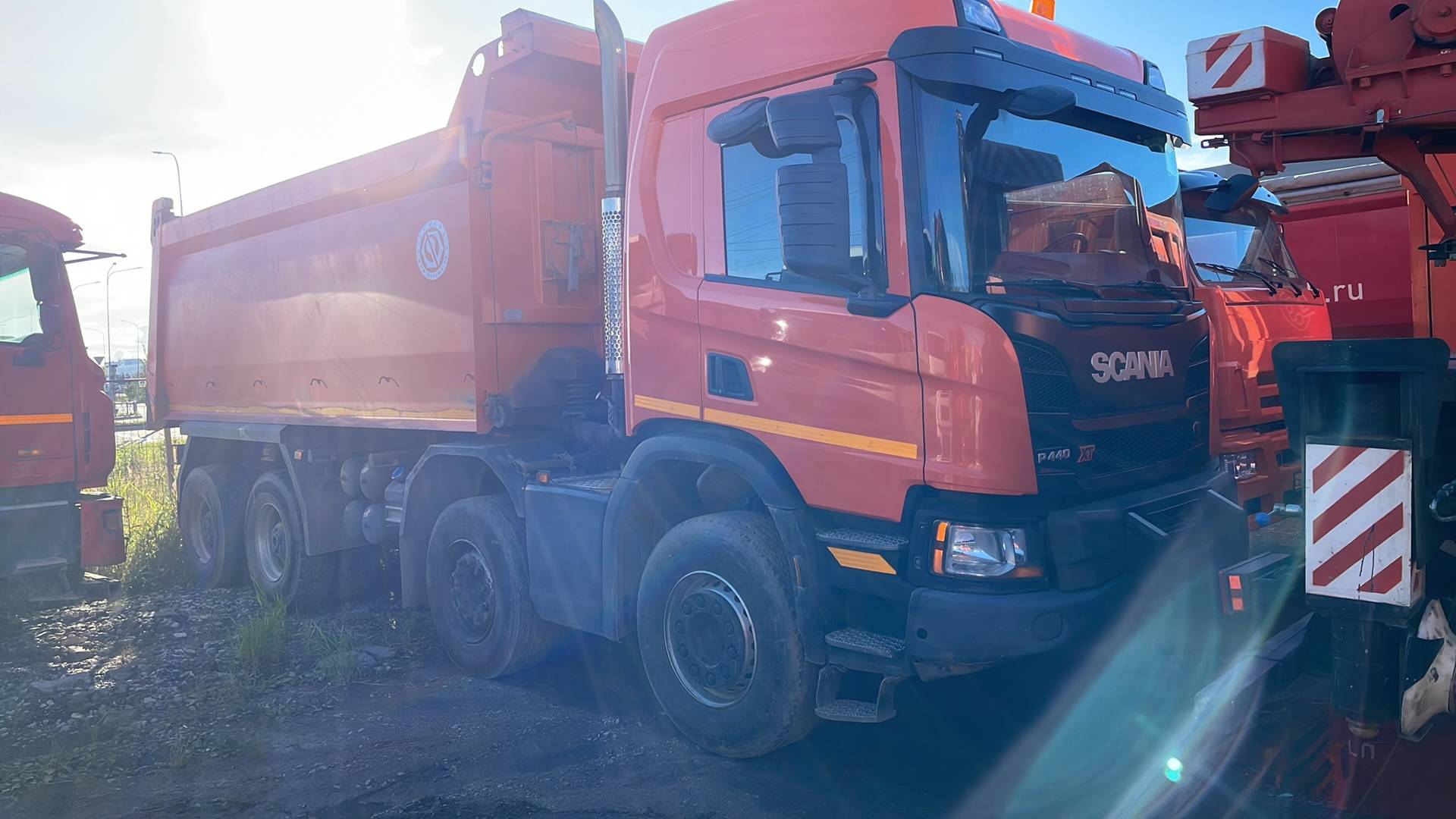 SCANIA P 440 B8x4HZ (СP17),  410 992 км, 2021 года в лизинг