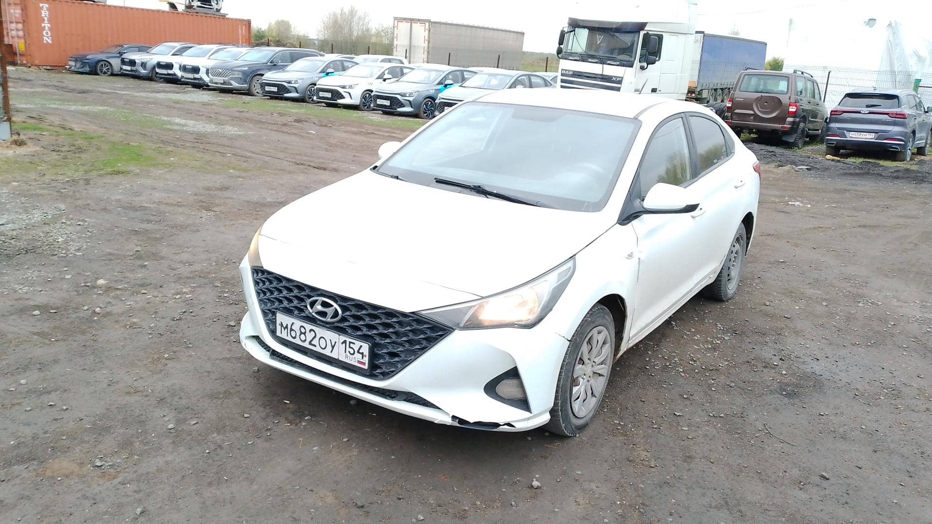 Hyundai Solaris,  126 358 км, 2020 года в лизинг