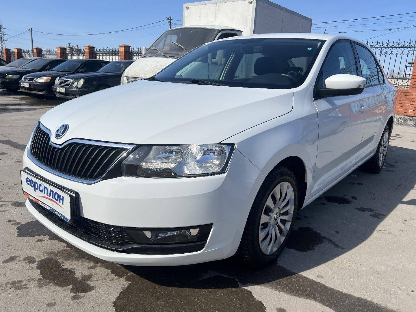 Skoda Rapid,  46 683 км, 2019 года в лизинг