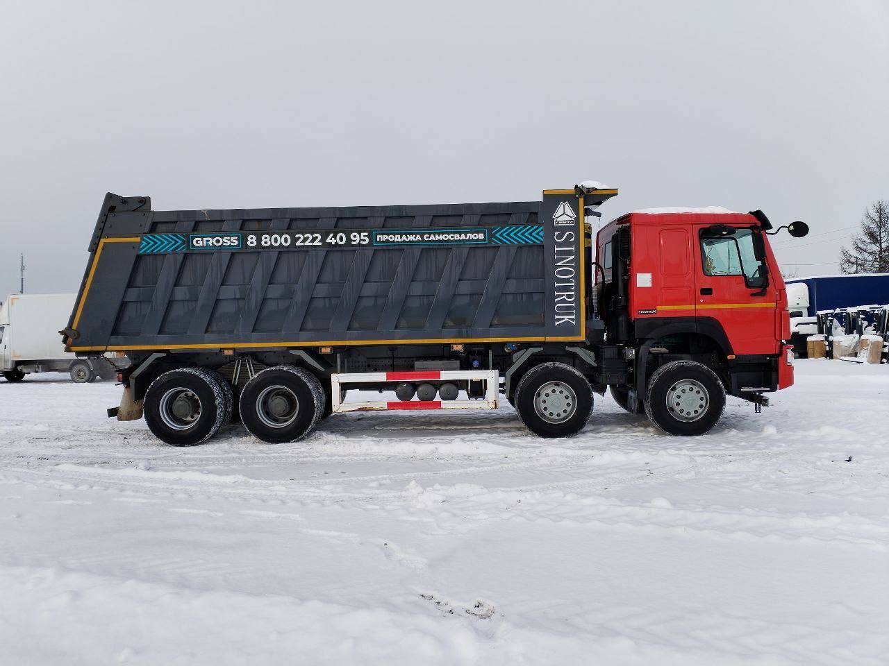 HOWO ZZ3407S3867E 8x4,  153 318 км, 2022 года в лизинг