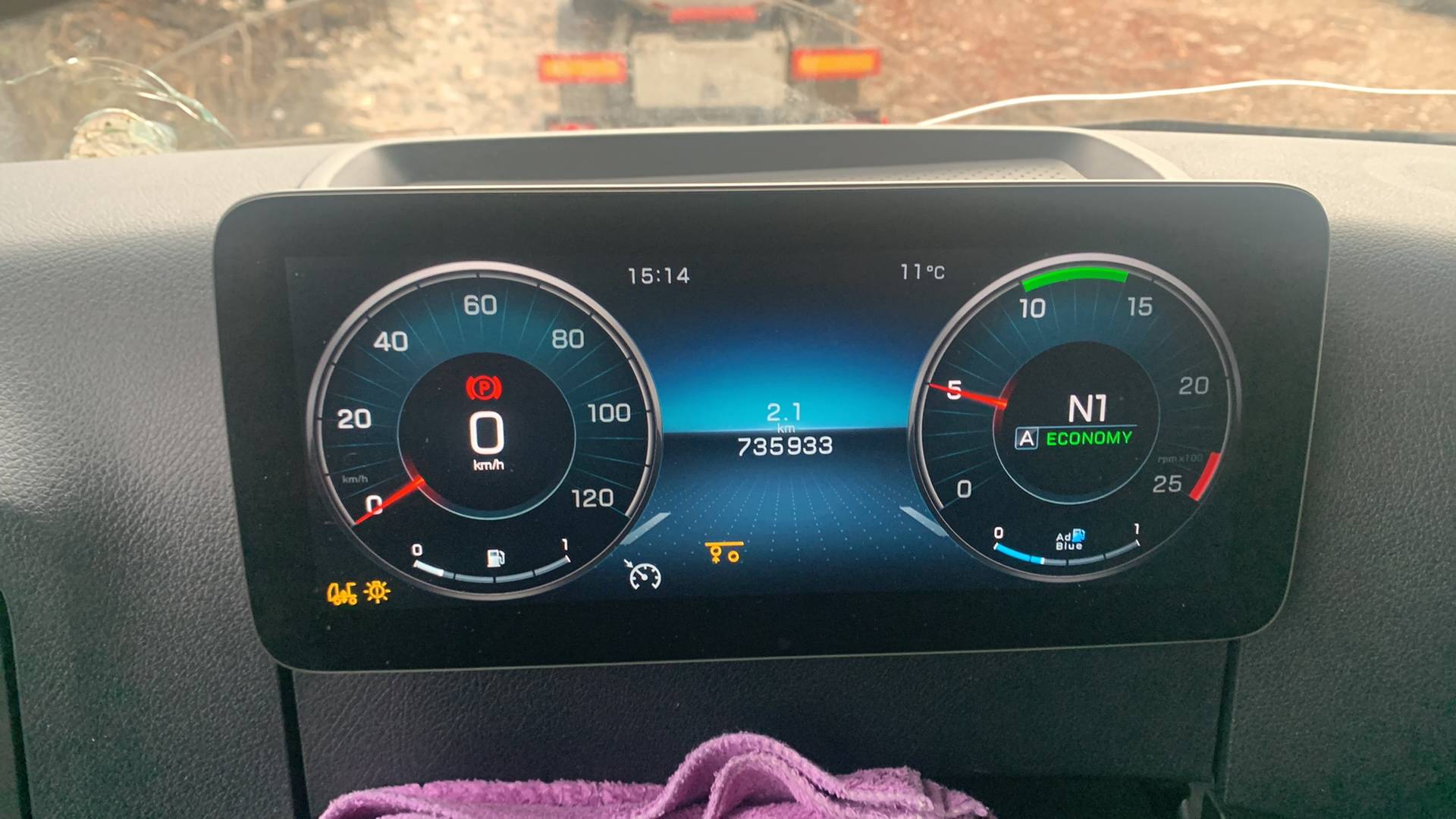 Mercedes-Benz Actros 5 1845 LS 4x2 (BigSpace),  735 933 км, 2021 года в лизинг