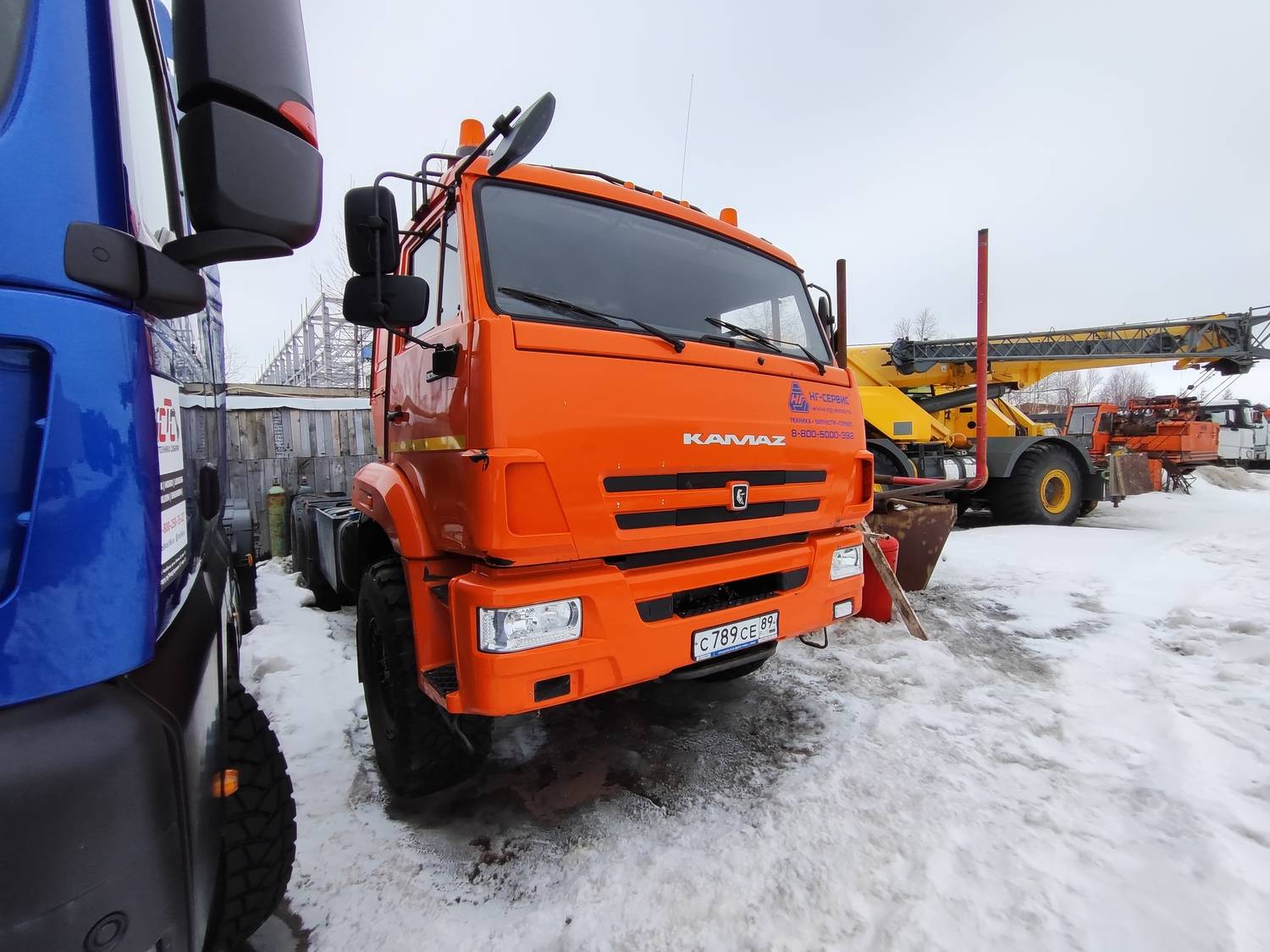 КАМАЗ 53504-50,  80 000 км, 2022 года в лизинг